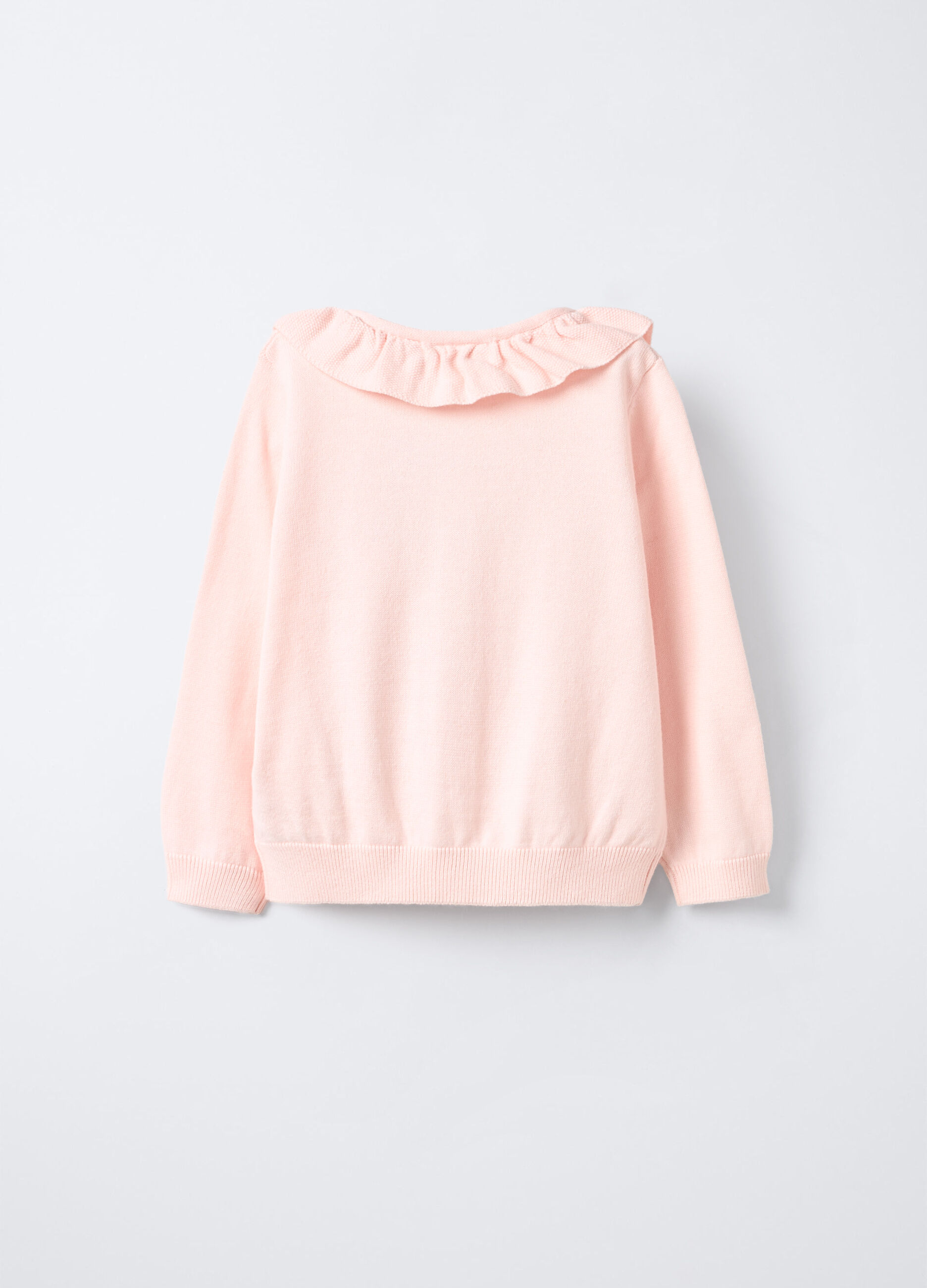 Cardigan tricot in puro cotone bimba_1