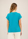 T-shirt in jersey di cotone slub donna_1