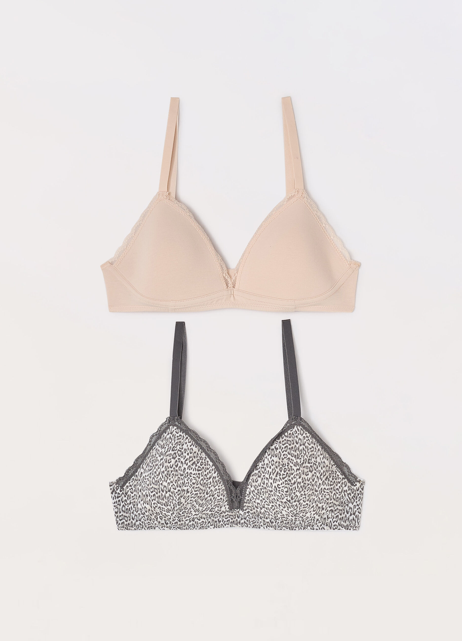 Pack 2 reggiseni a triangolo imbottiti donna_0