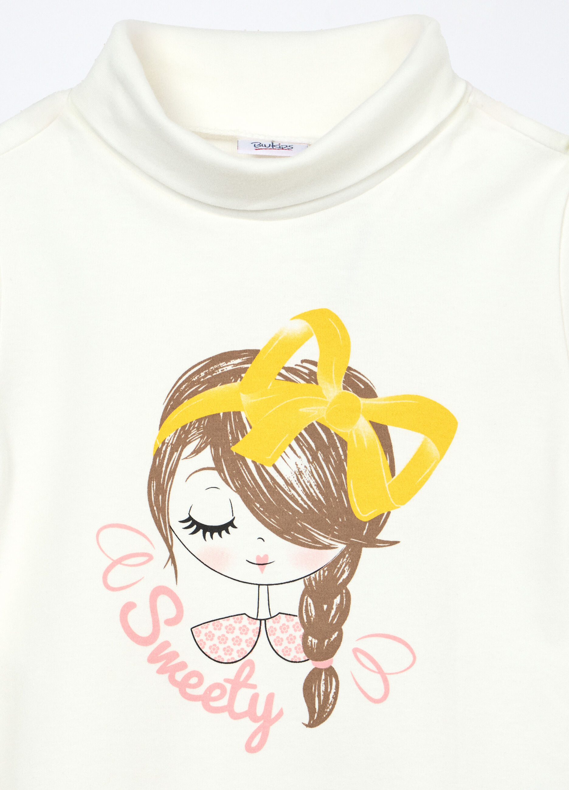 Lupetto in interlock di puro cotone bambina_2