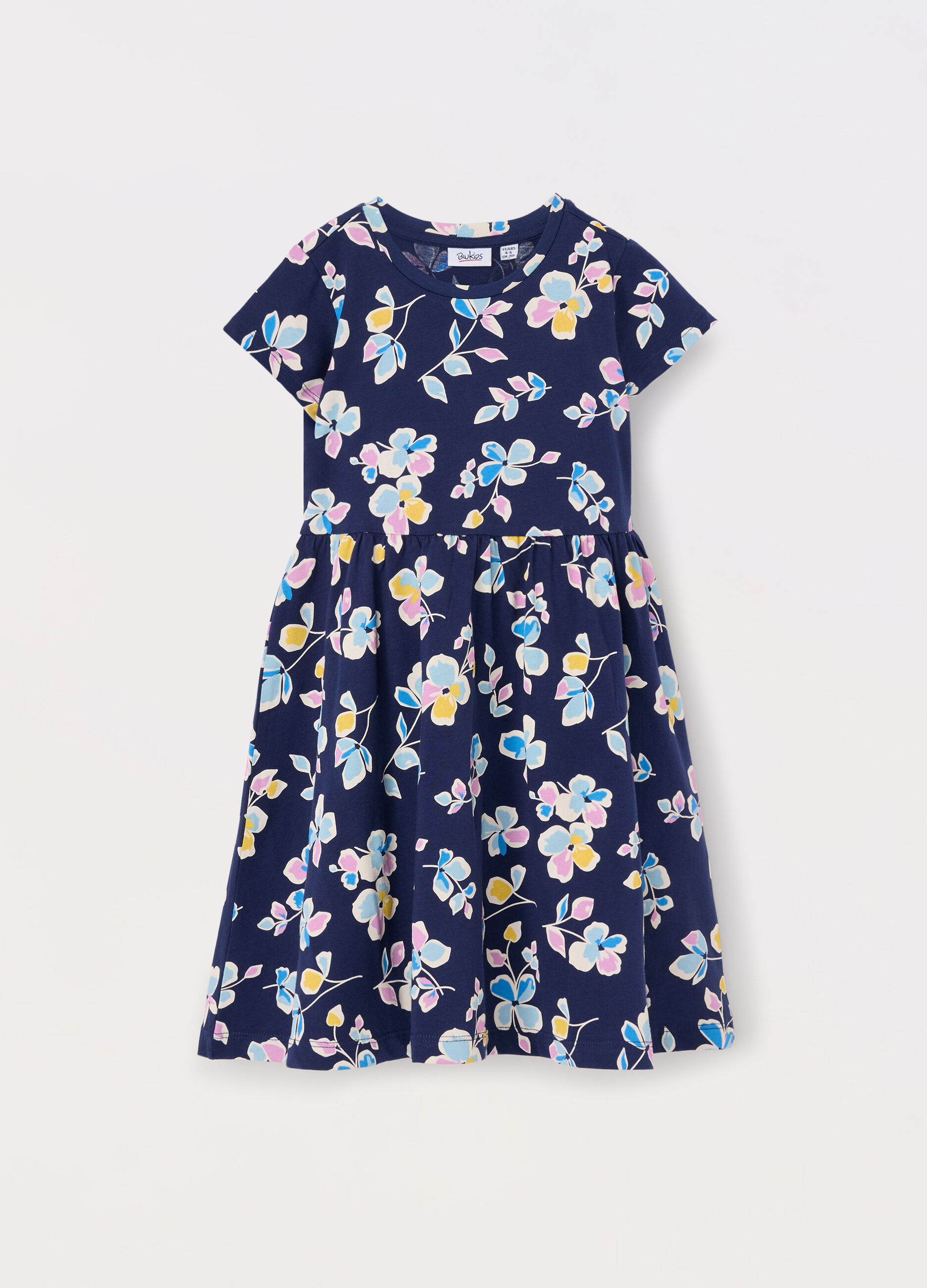 Vestito in jersey di puro cotone bambina_0