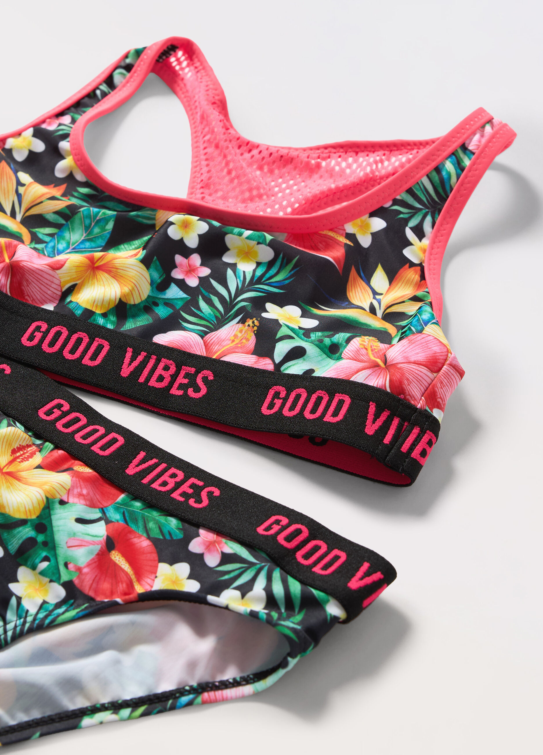 Bikini con stampa ragazza