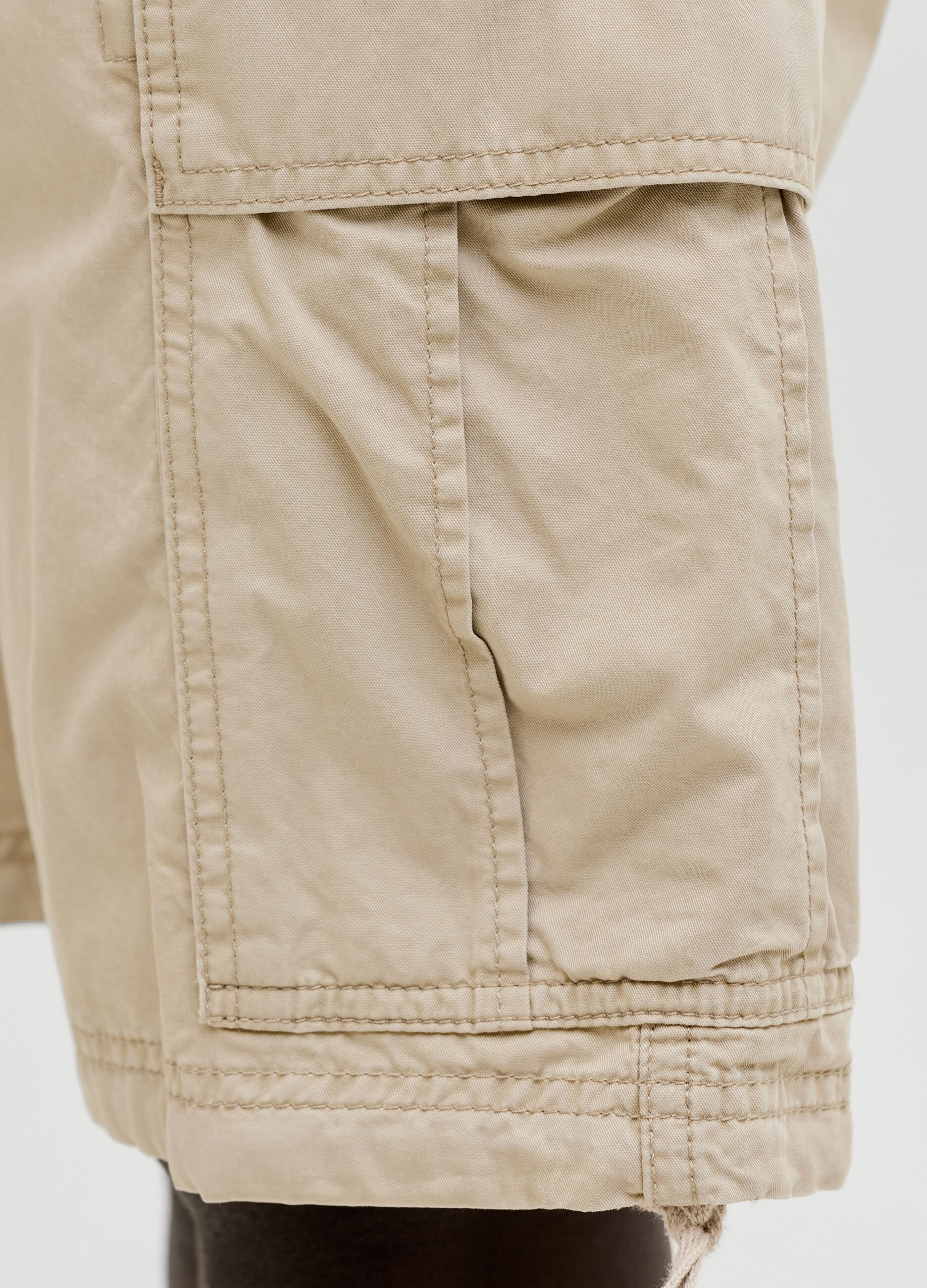 Shorts cargo in cotone uomo_5