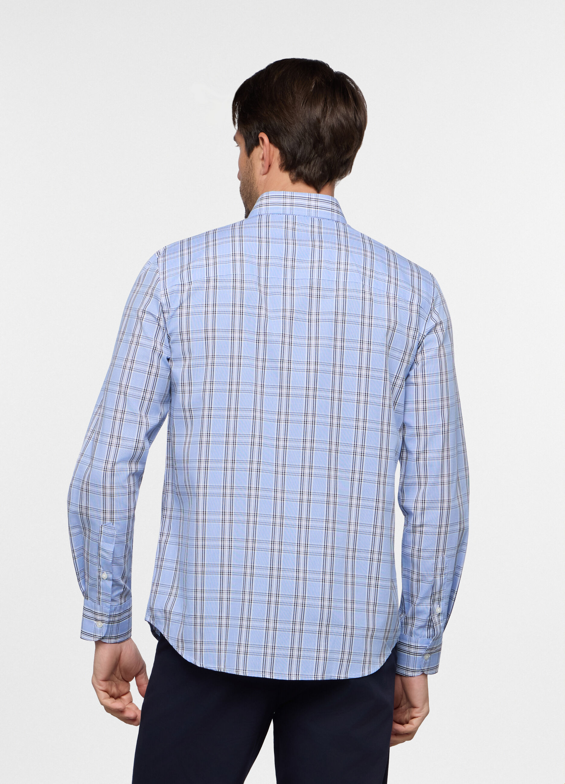 Camicia regular fit colletto button down uomo_1