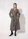 Cappotto lungo doppiopetto in misto lana donna_0