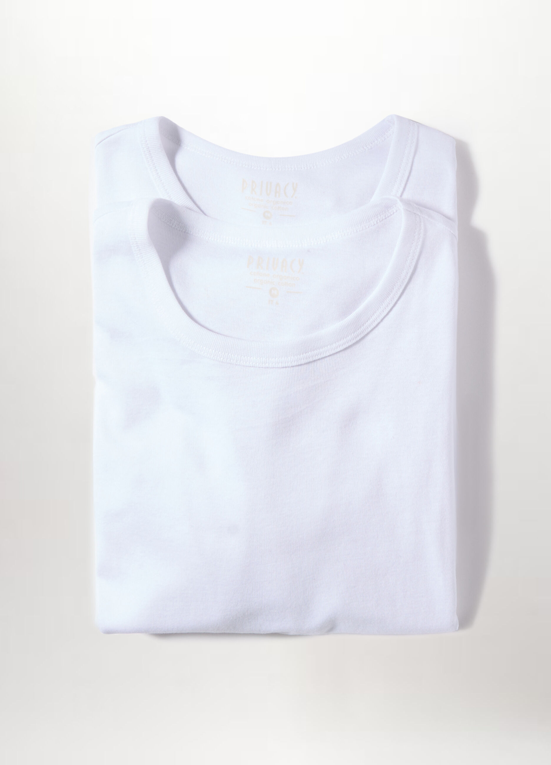 2 pack T-shirt girocollo in puro cotone uomo_0