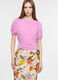 Blusa crepe girocollo donna_0
