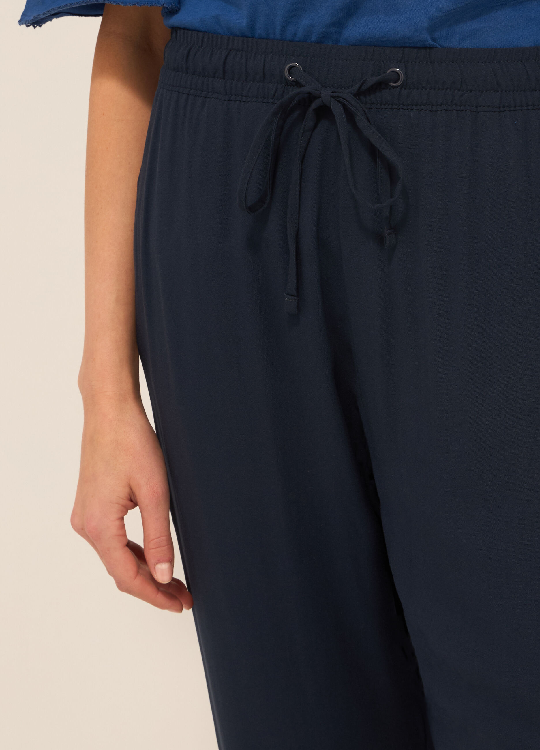 Pantaloni in pura viscosa donna_2