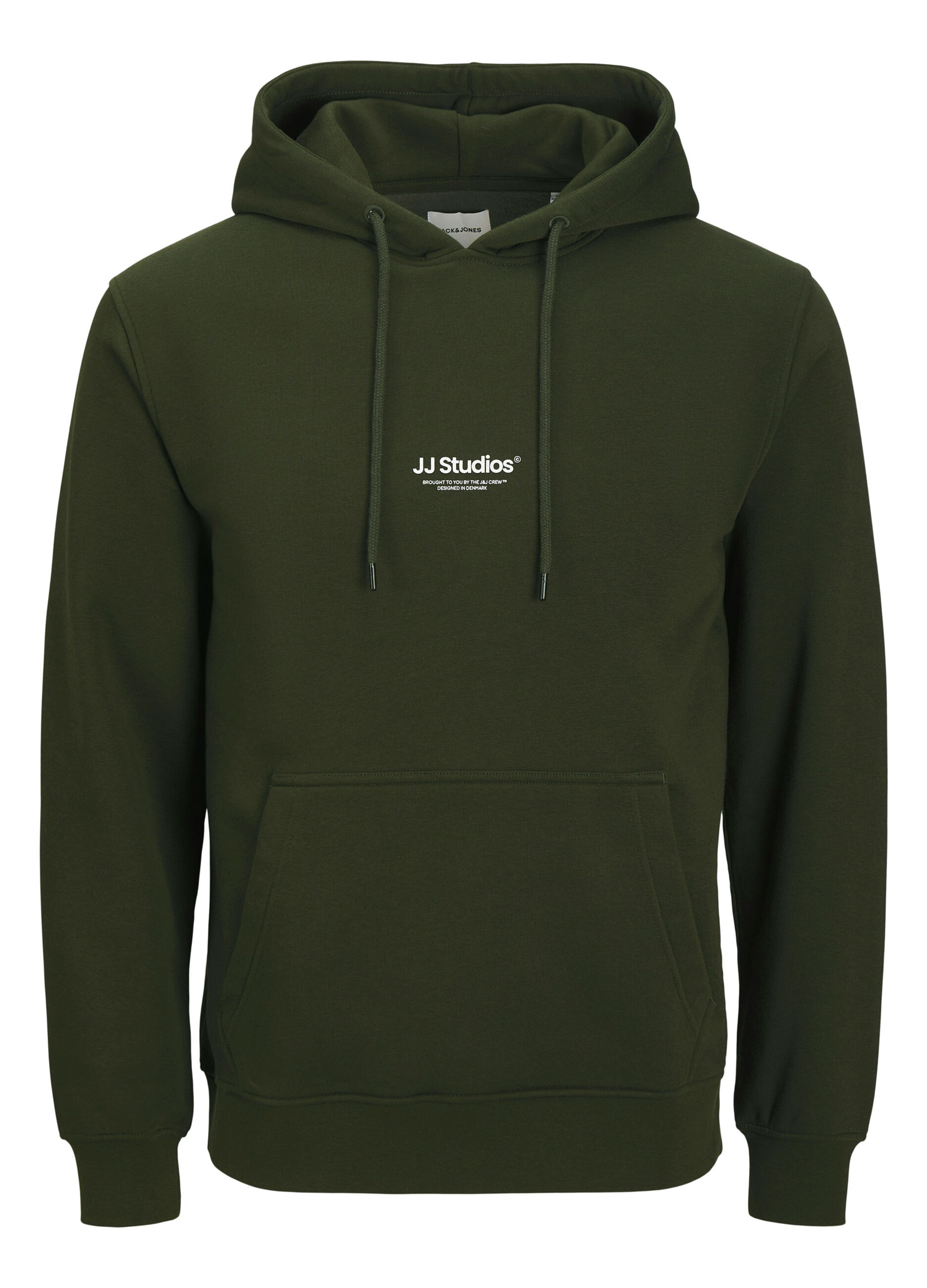 Felpa con cappuccio in cotone uomo