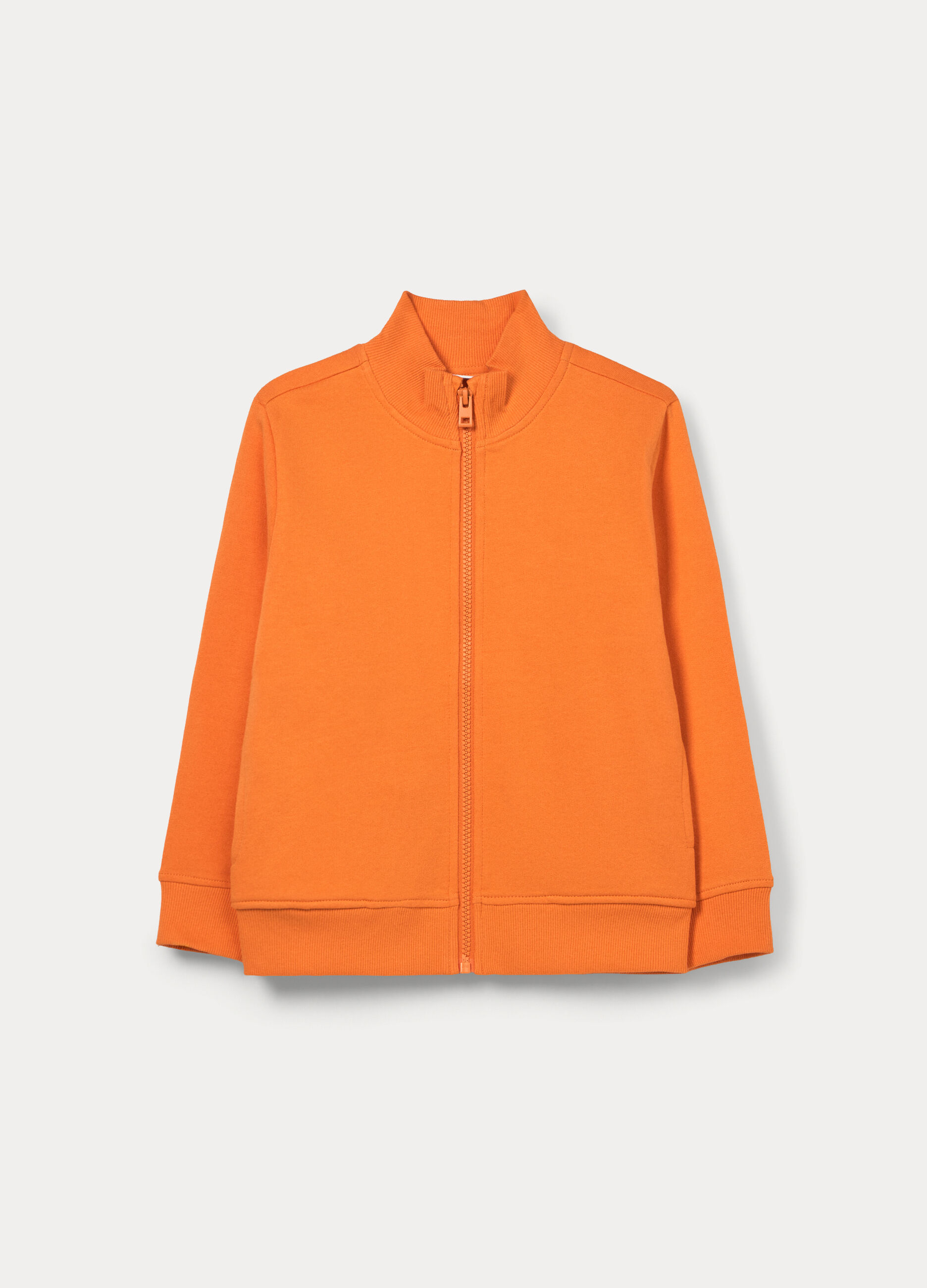 Felpa in french terry di puro cotone bambino_0