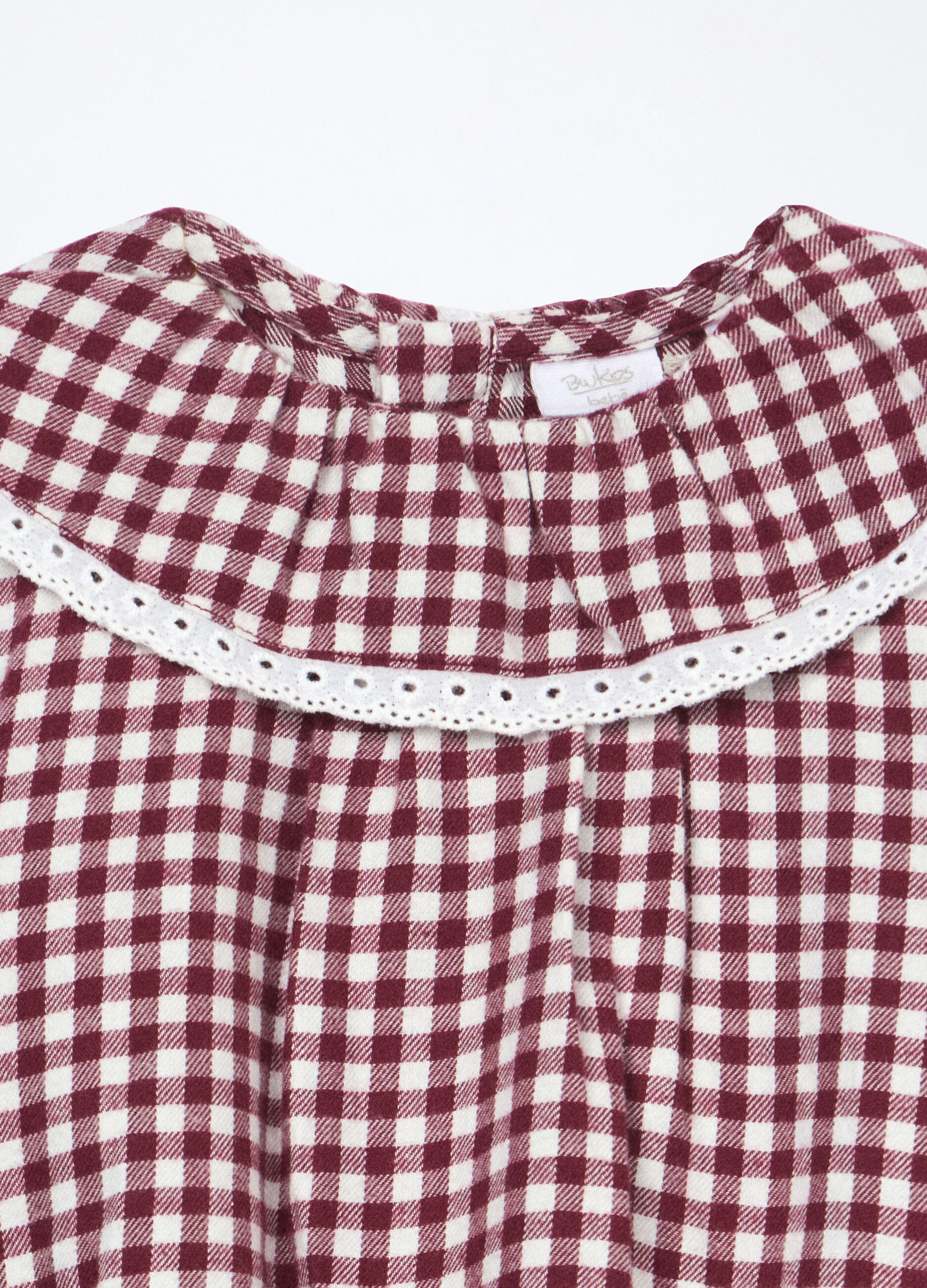 Body in flanella di puro cotone neonata_2