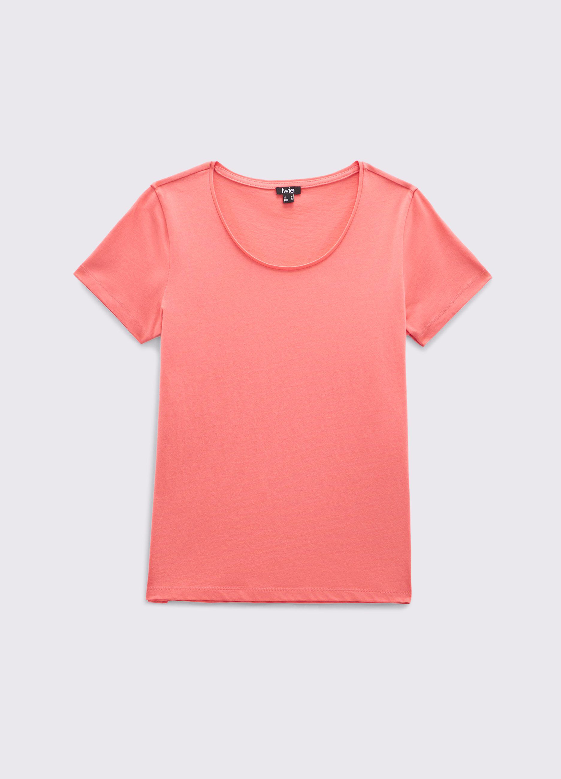 T-shirt in puro cotone donna_0