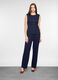 Pantaloni crinkle relaxed fit in maglia stretch donna_0