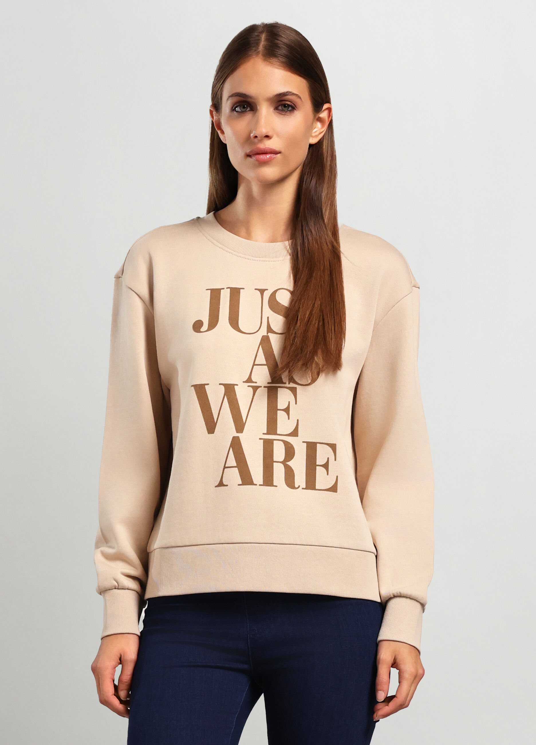 Felpe girocollo donna on sale