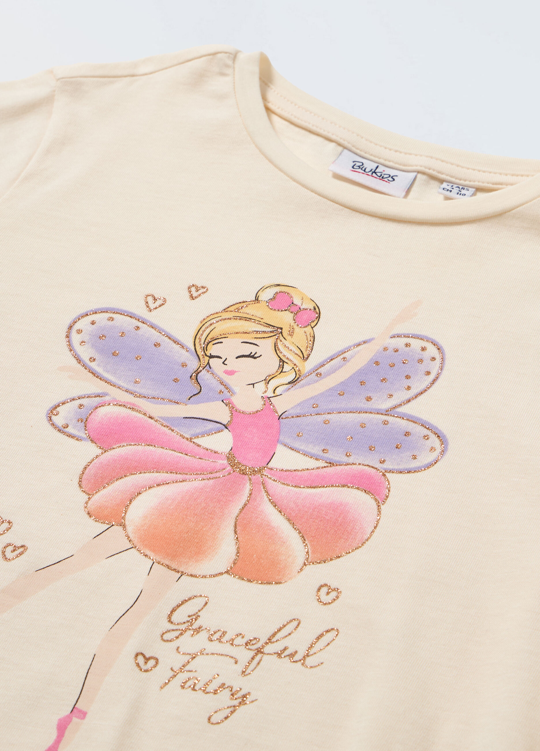 T-shirt in puro cotone bambina_1