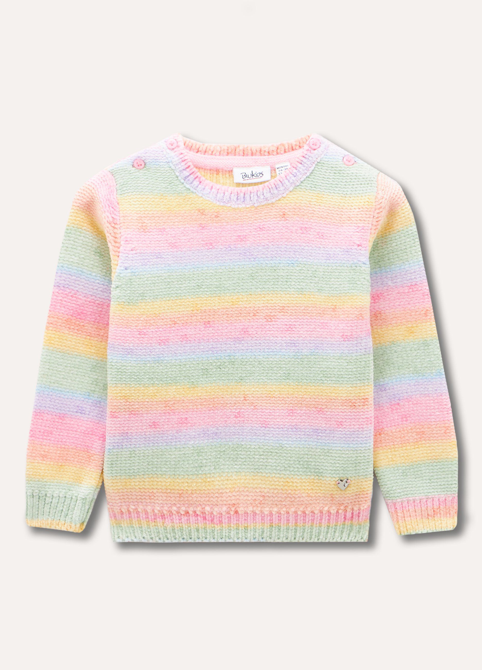 Tricot girocollo in ciniglia neonata_0