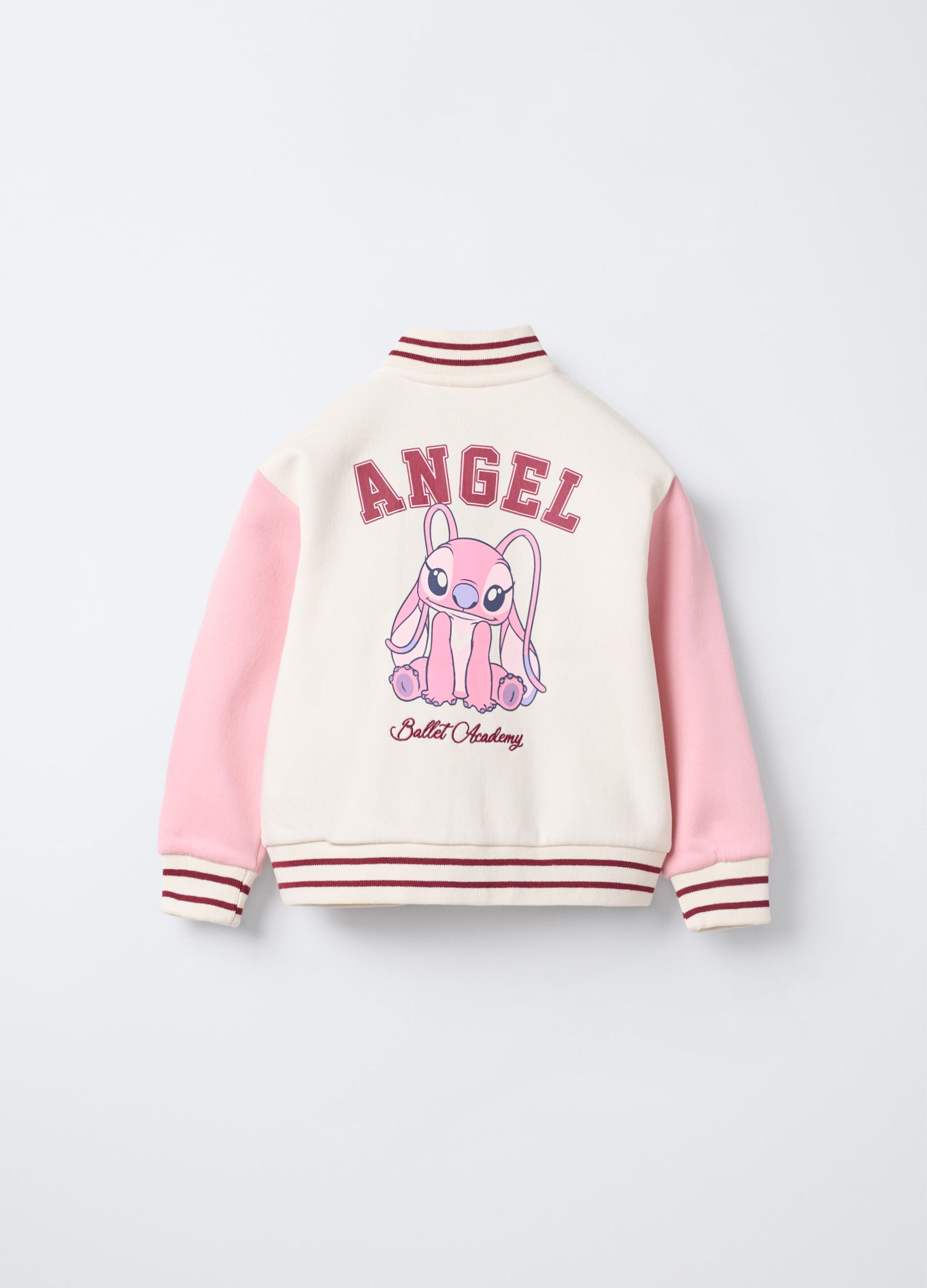 Felpa Disney misto cotone Fit Over bambina_1
