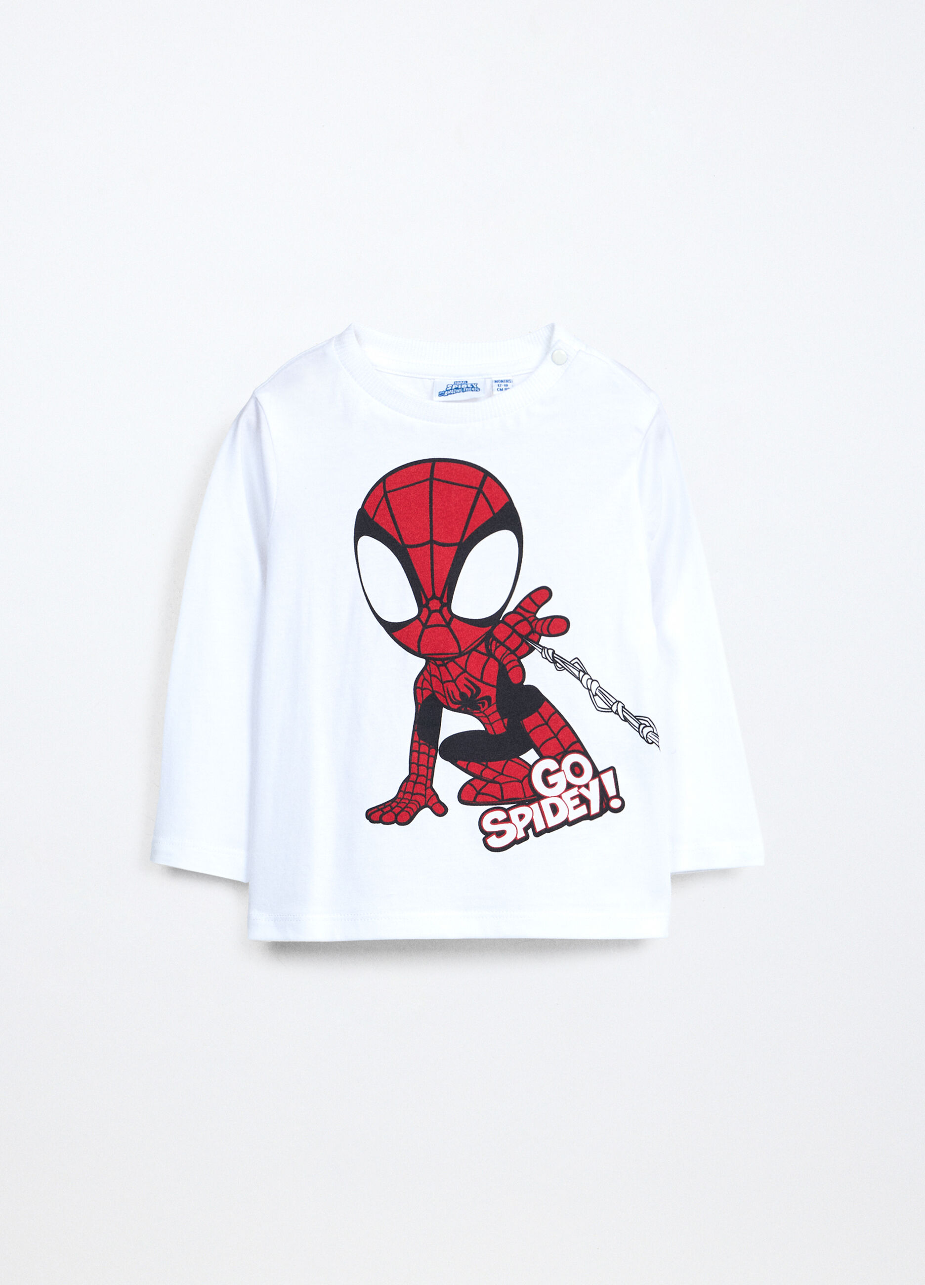 T-shirt in jersey di puro cotone neonato_0