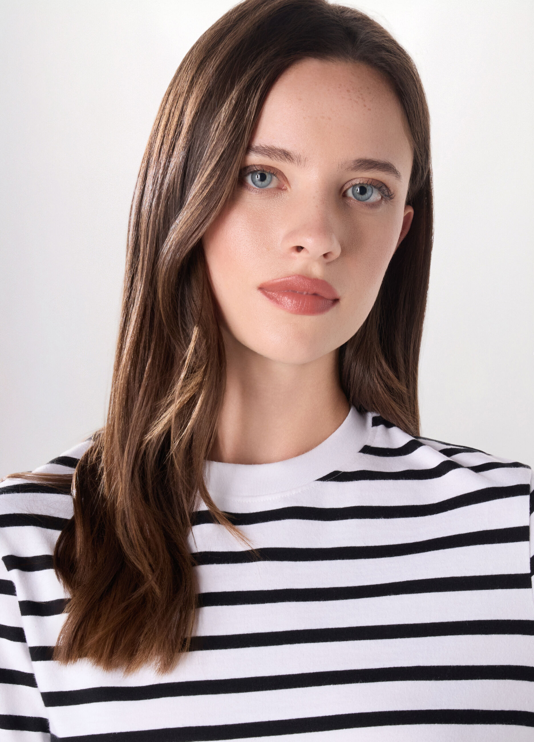 T-shirt in jersey di puro cotone donna_2