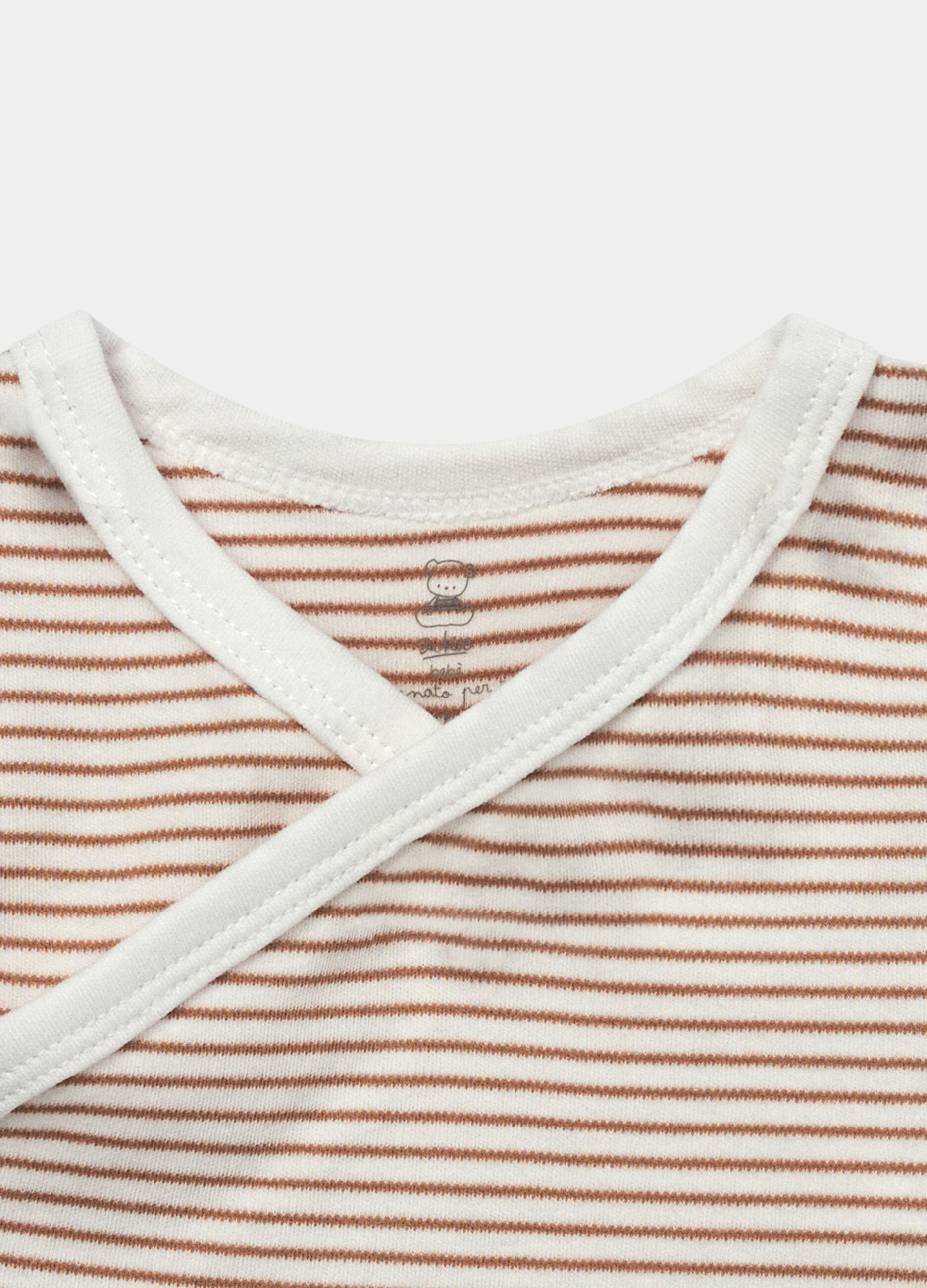 Pack 2 body in interlock di puro cotone neonato_2