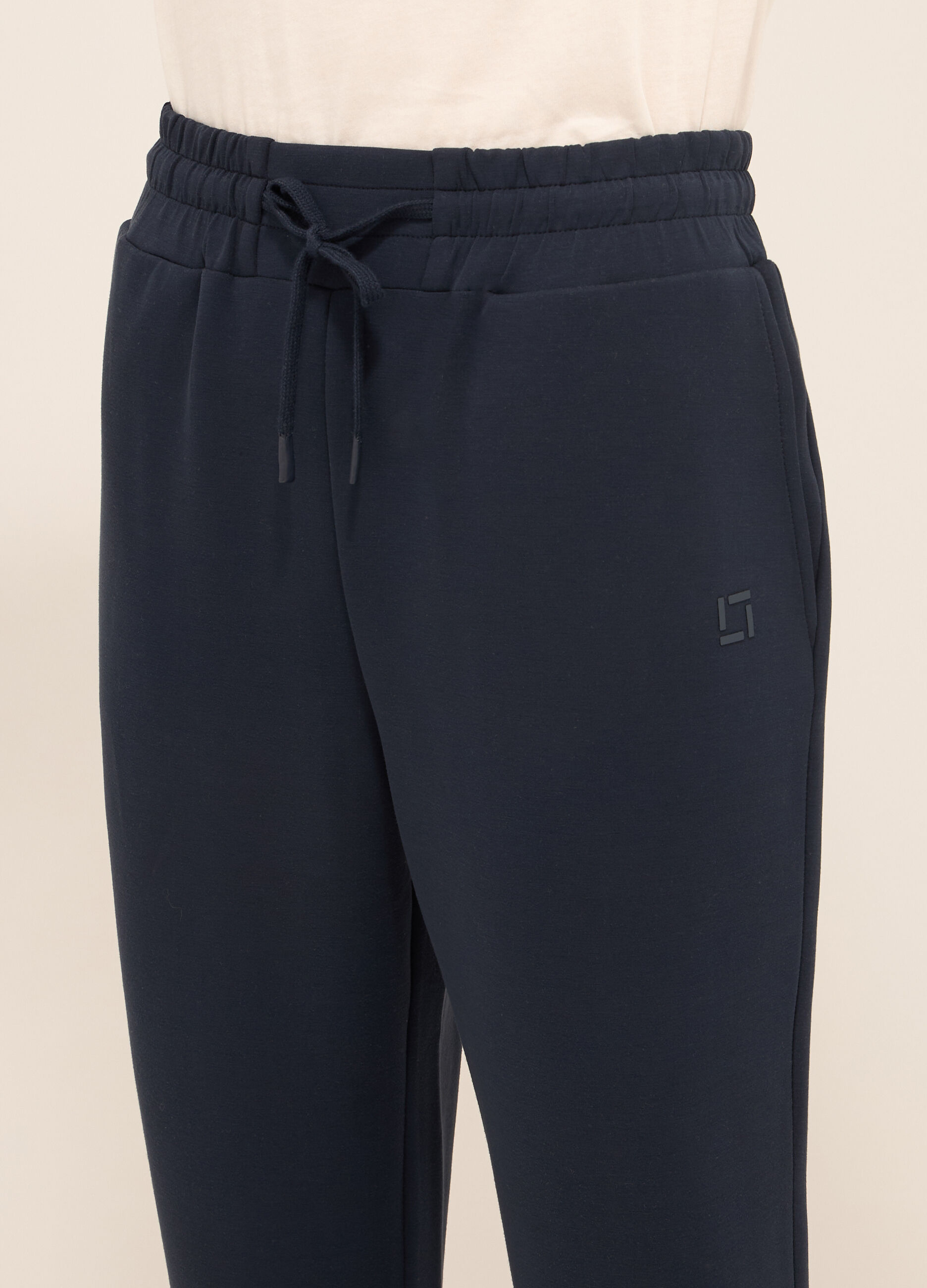 Jogger in jersey di misto modal donna_2
