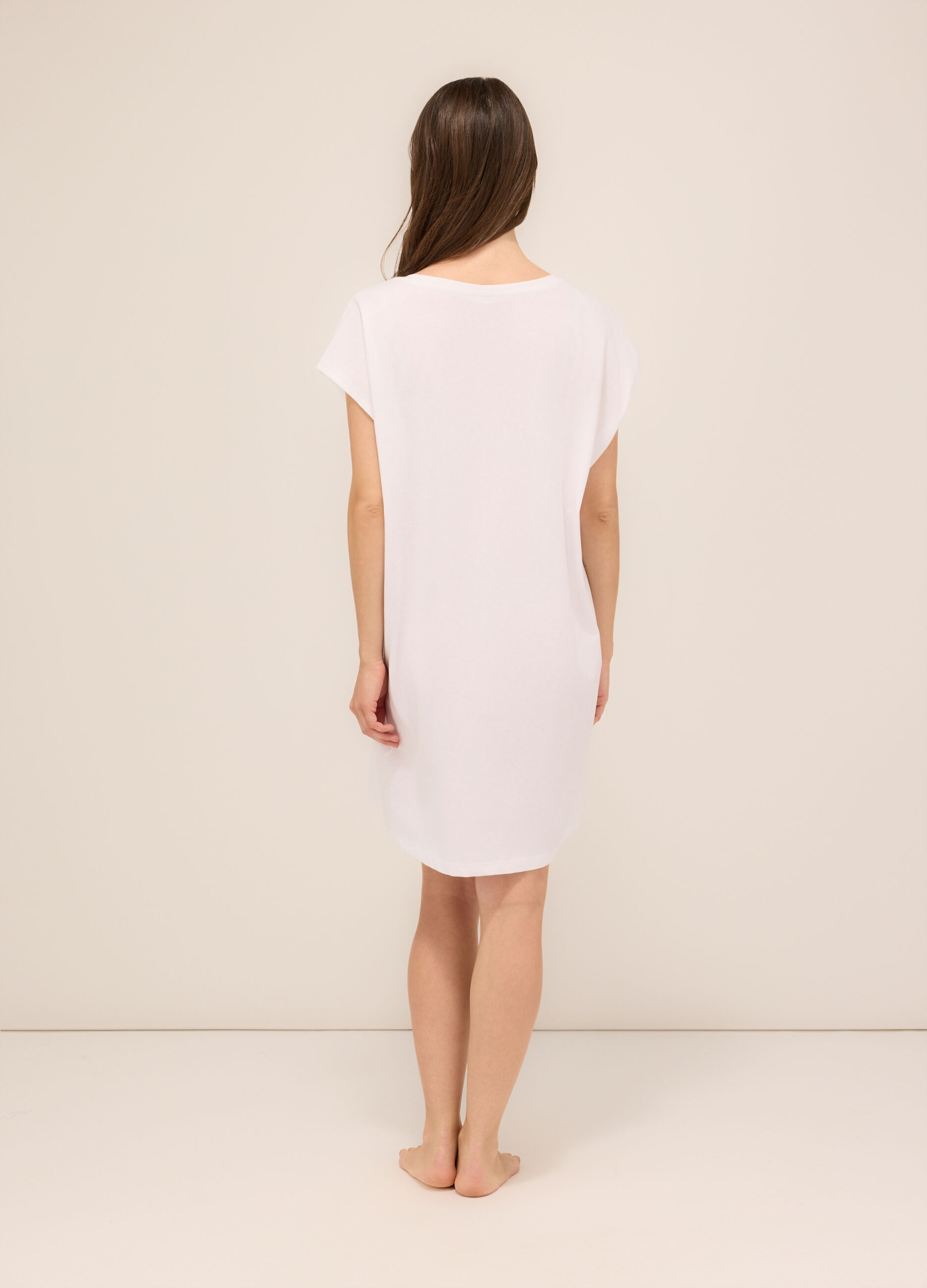 Maxi t-shirt da spiaggia donna_1