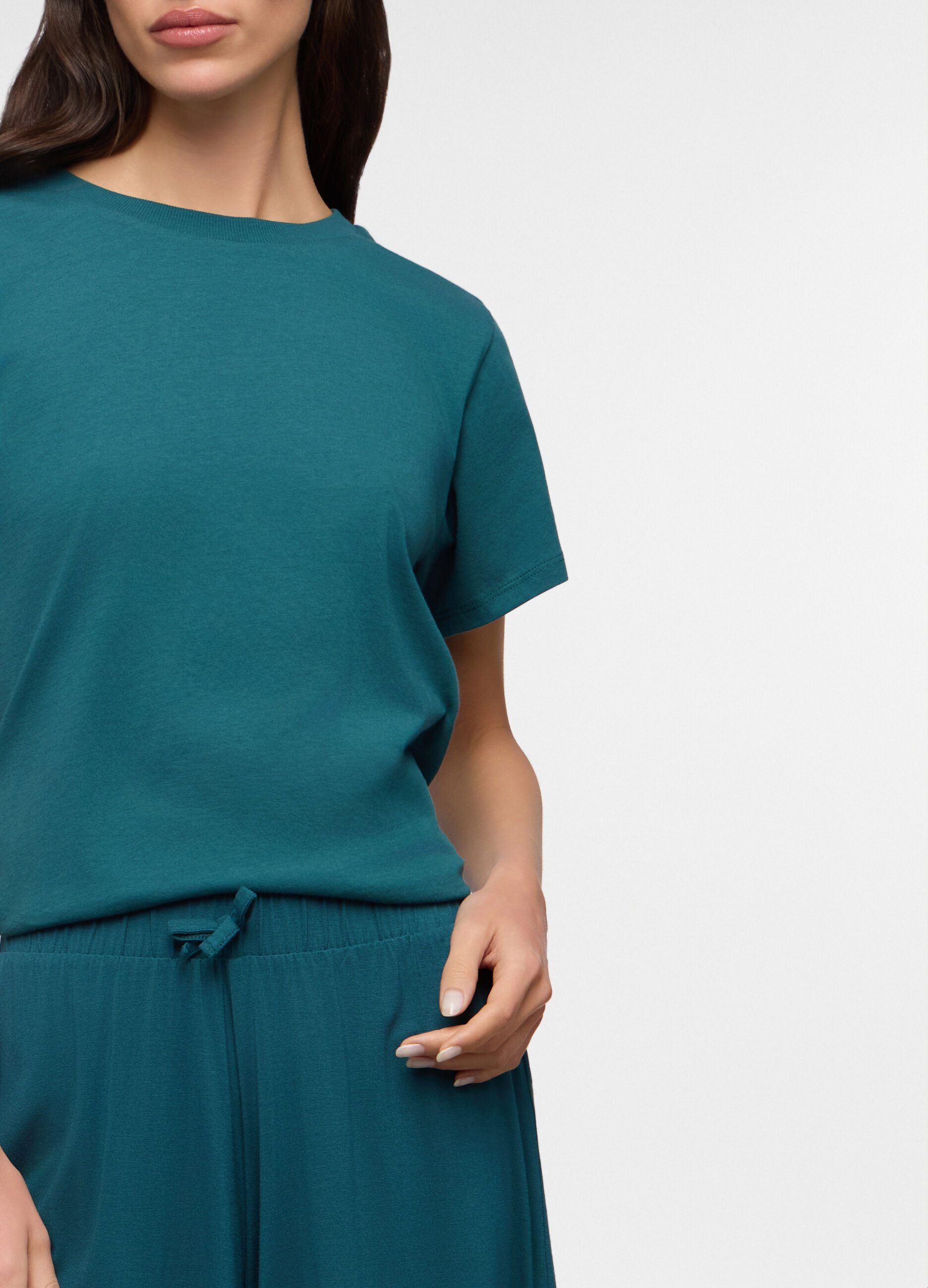 T-shirt girocollo donna_2