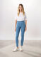 Jeggings in stretch denim misto cotone donna_0