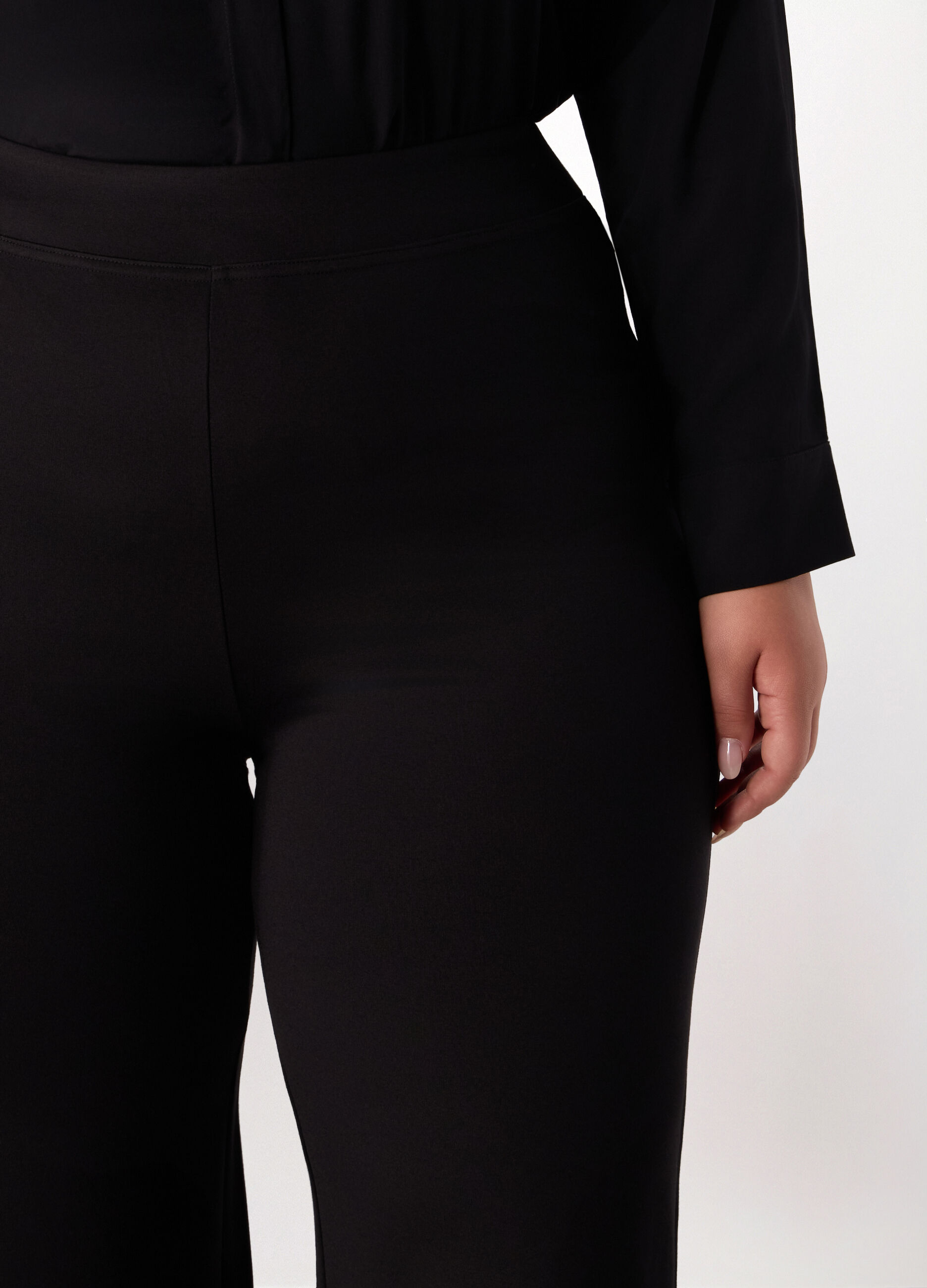 Pantaloni in misto viscosa donna curvy_2