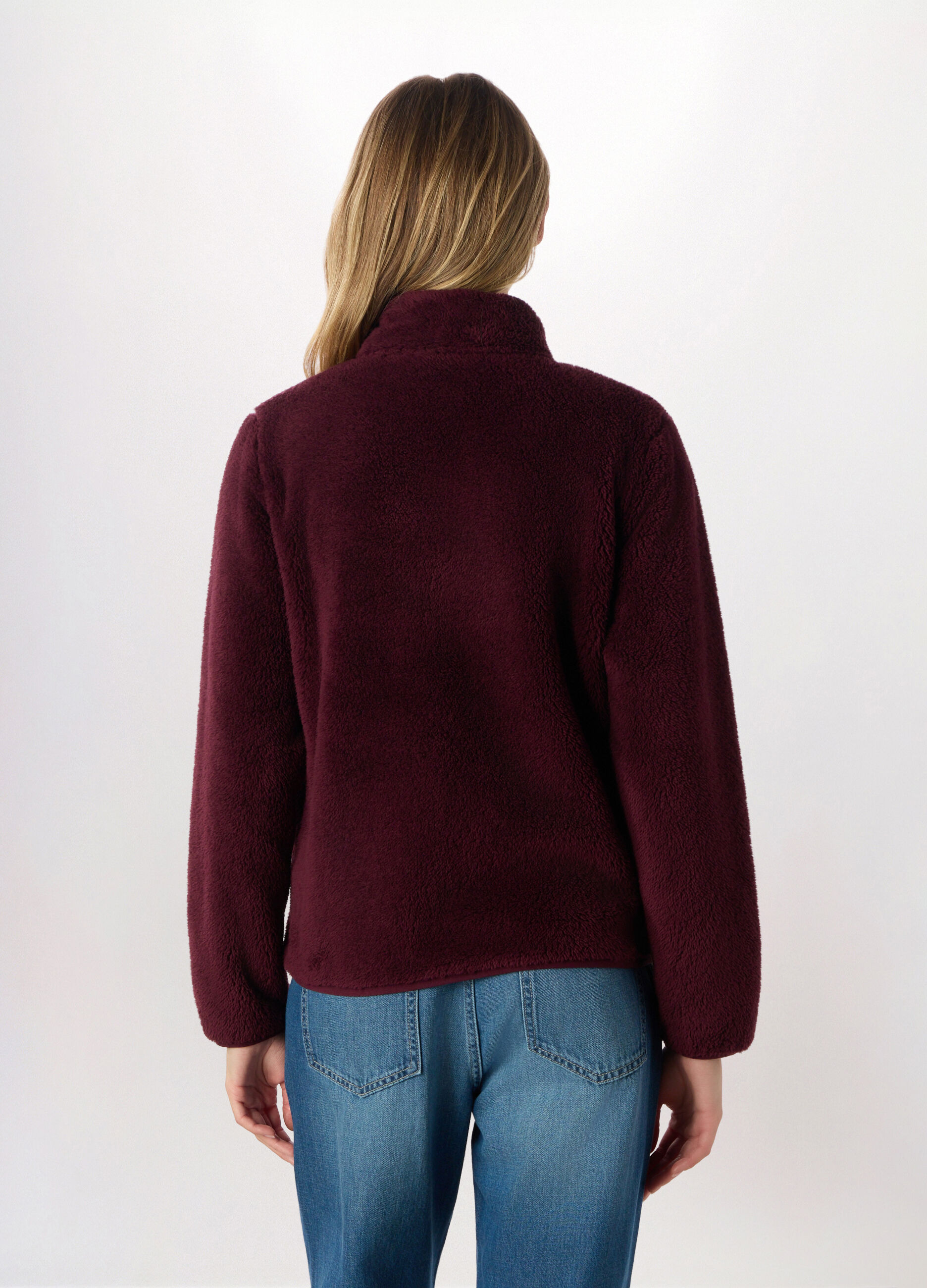 Felpa in pile donna Holistic fitness_1