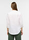 Camicia fit regular con collo coreano in puro lino donna_1
