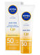 Nivea Sun UV Viso Anti-Et&agrave; FP50 50 ml, Crema solare viso antirughe e antimacchie con Coenzima Q10_0
