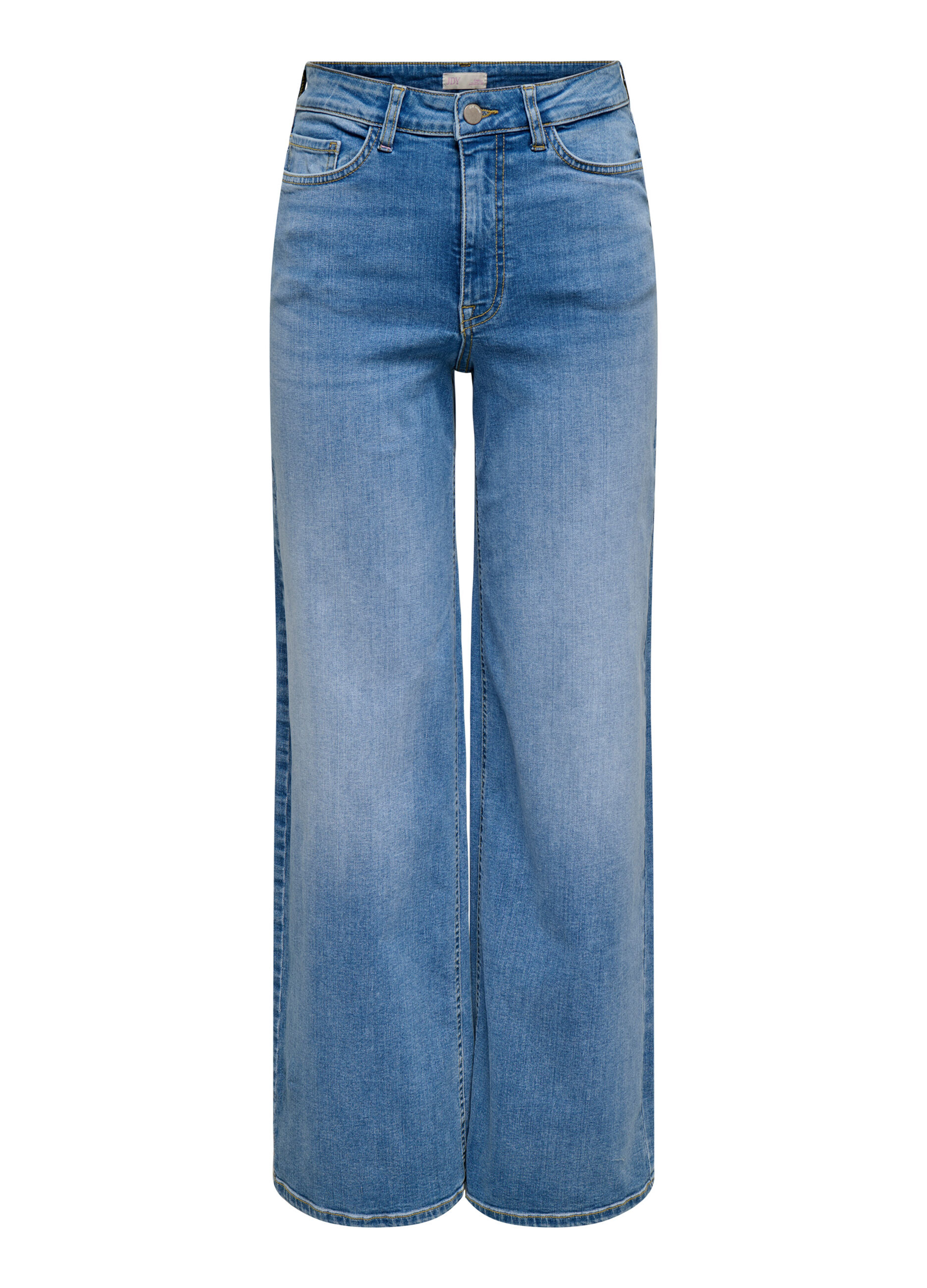 Pantaloni in denim wide leg donna_0