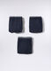 3 pack boxer in cotone con fascia a contrasto uomo_1