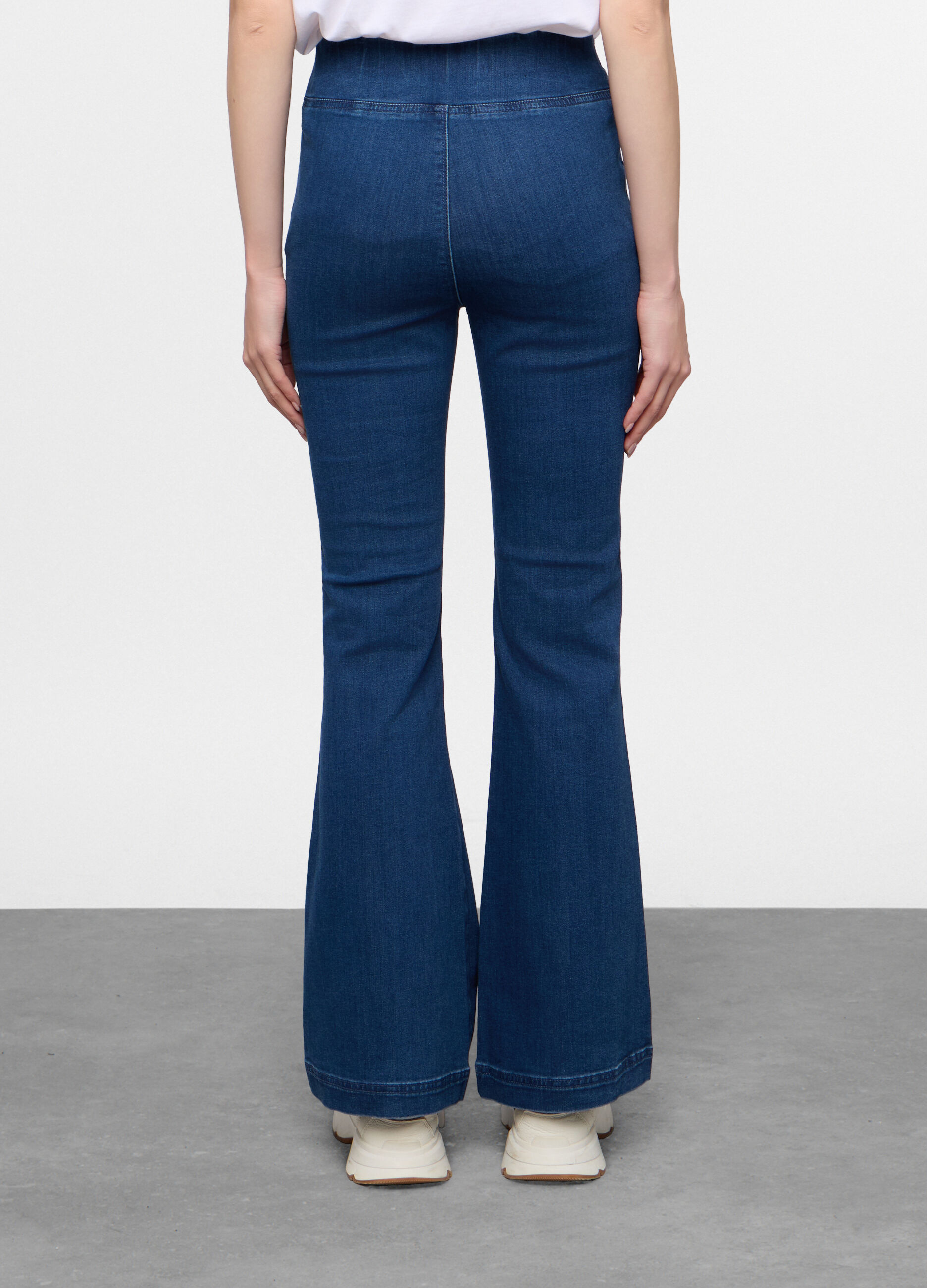 Jegging flare denim stretch donna _2