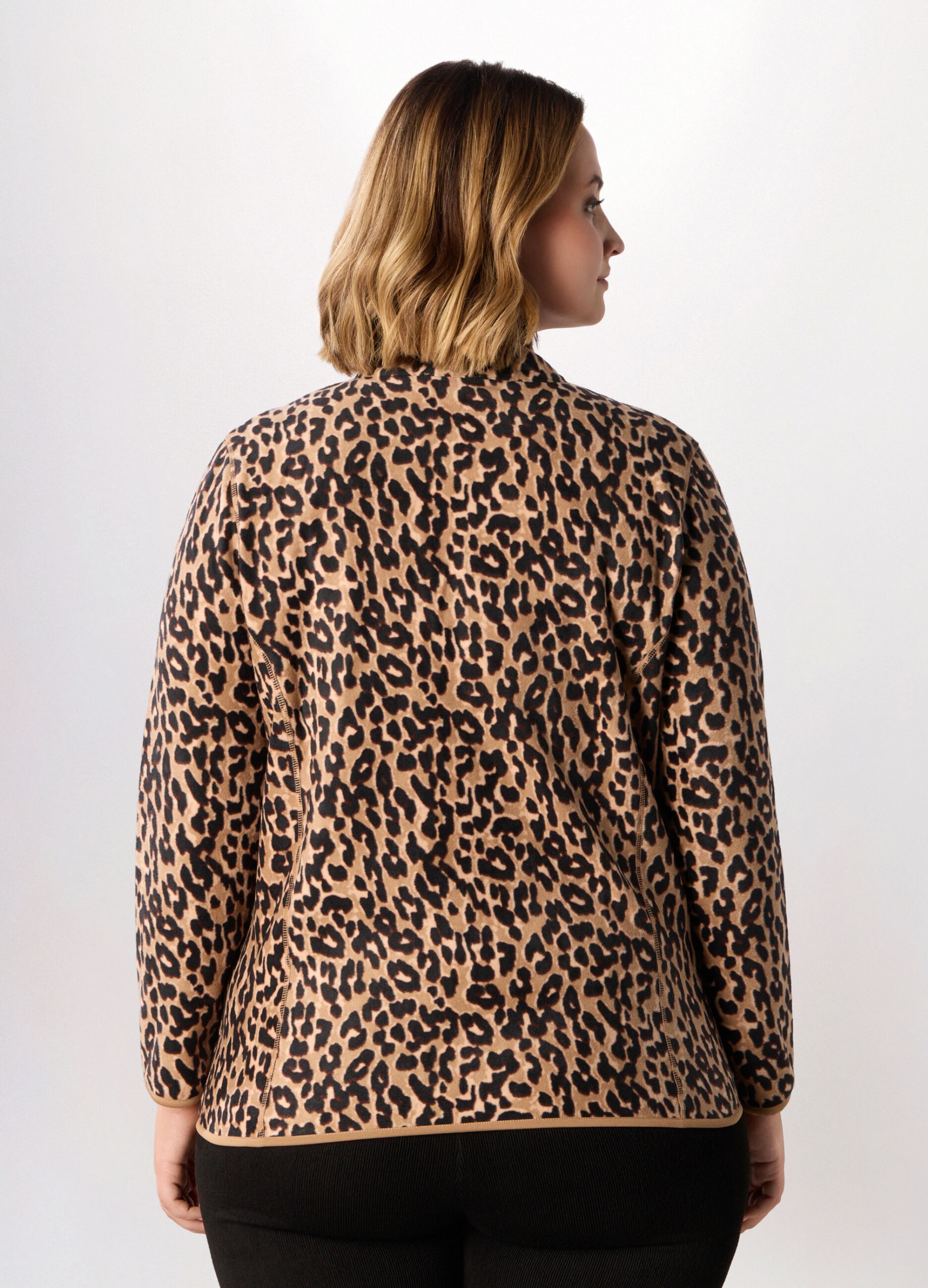 Felpa in pile donna curvy_1