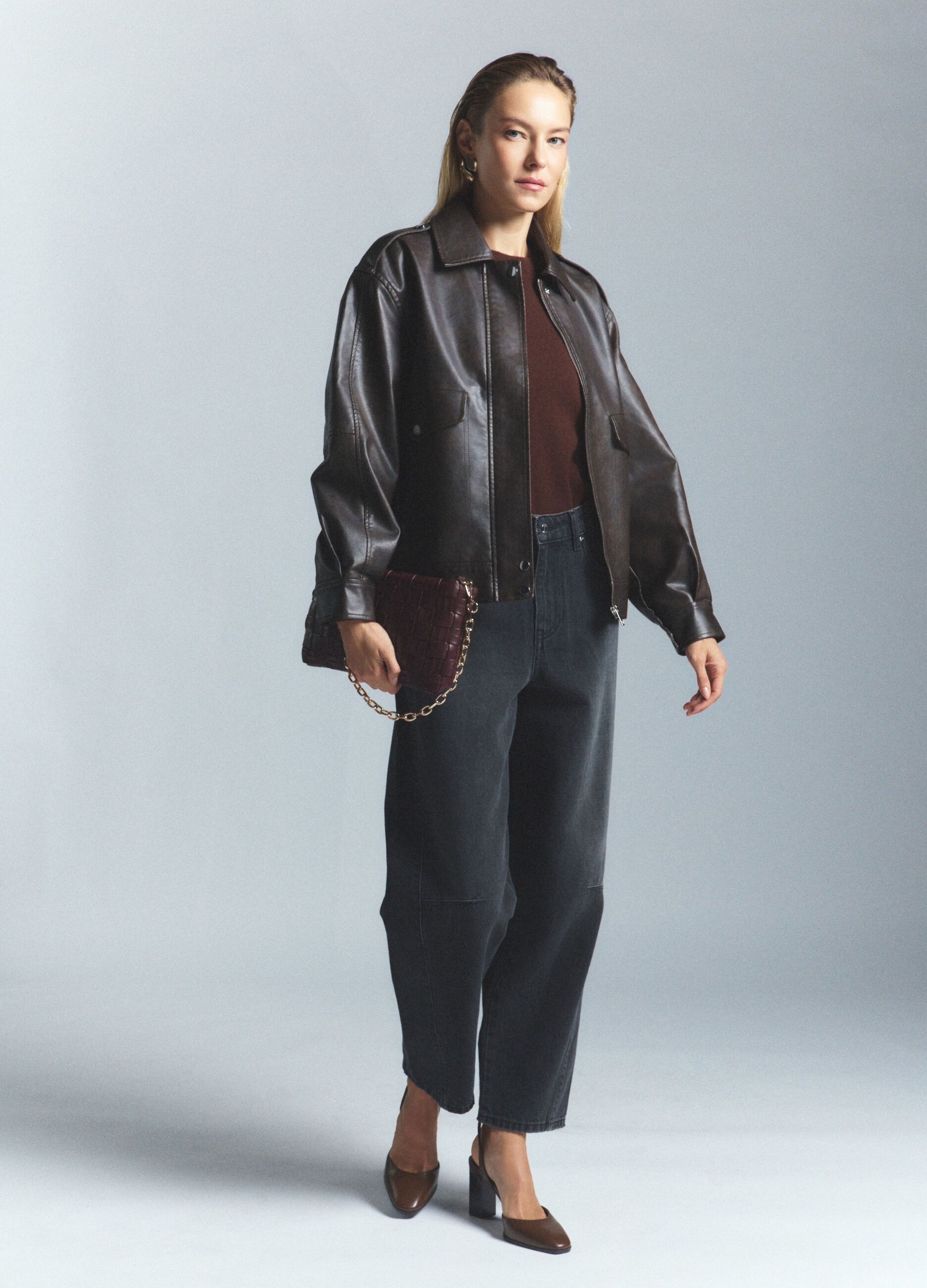 Pullover girocollo in puro cashmere donna_5