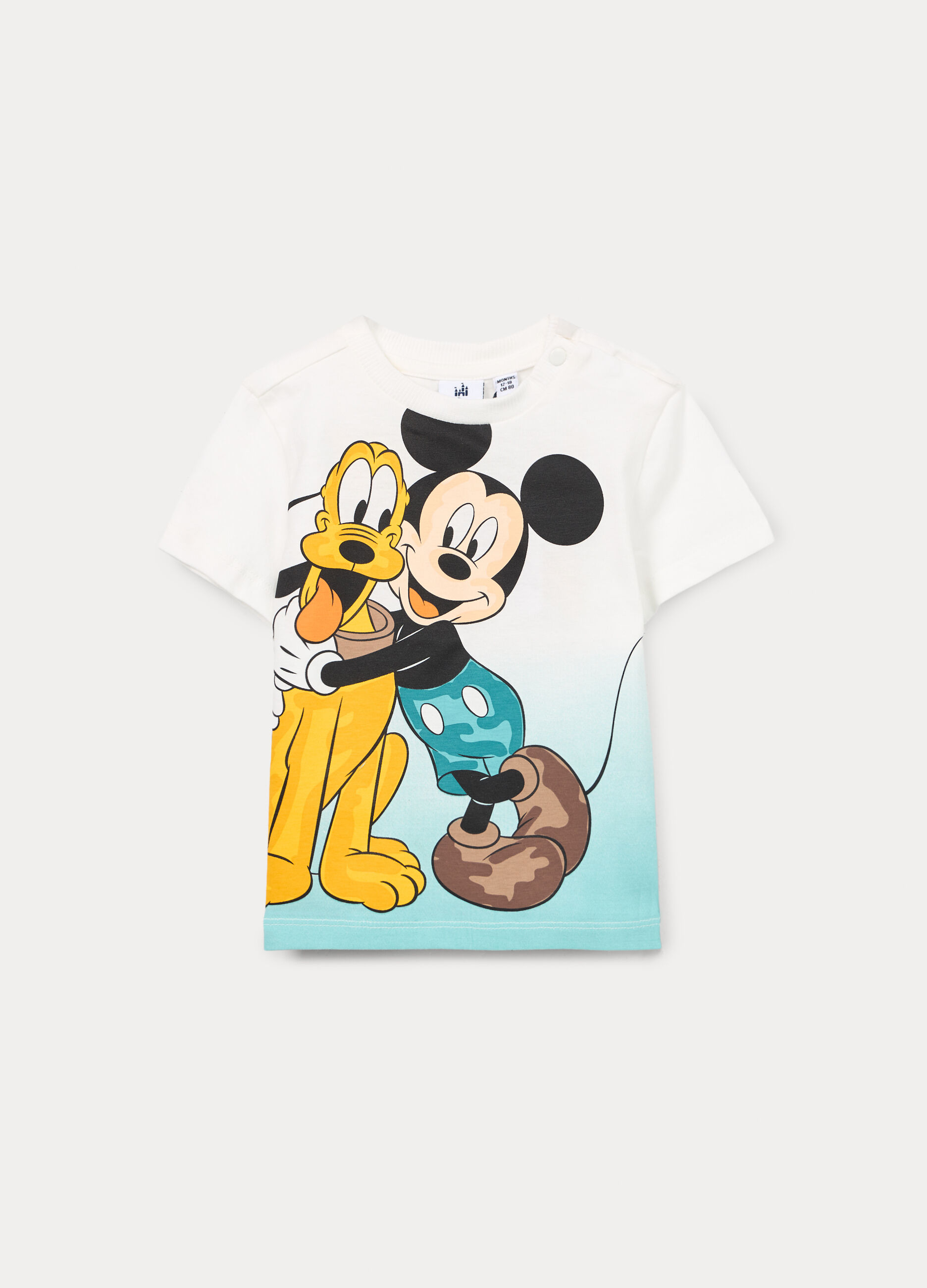 T-shirt Disney in jersey di cotone stretch bimbo_0