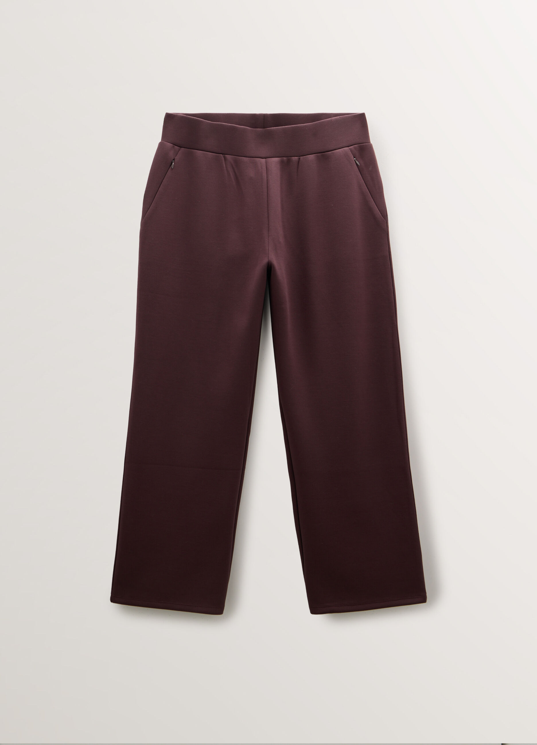 Pantaloni Fit Regular misto viscosa stretch donna curvy_0