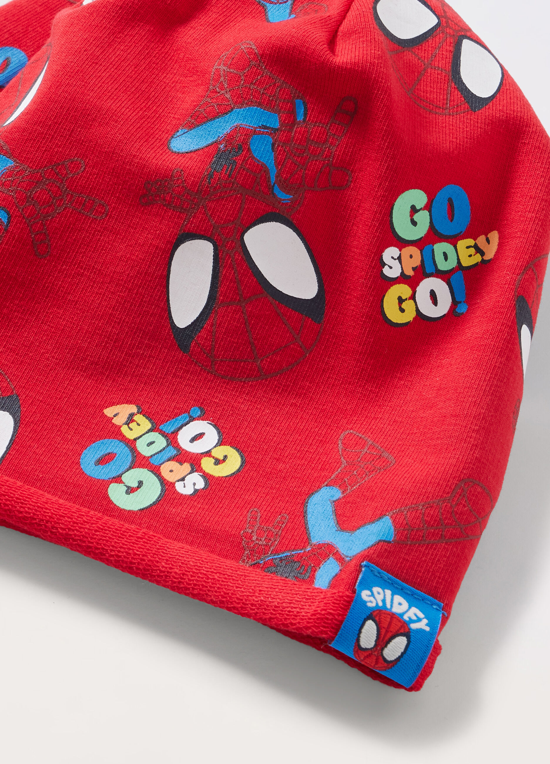 Berrettino Spidey in french terry stretch neonato_2