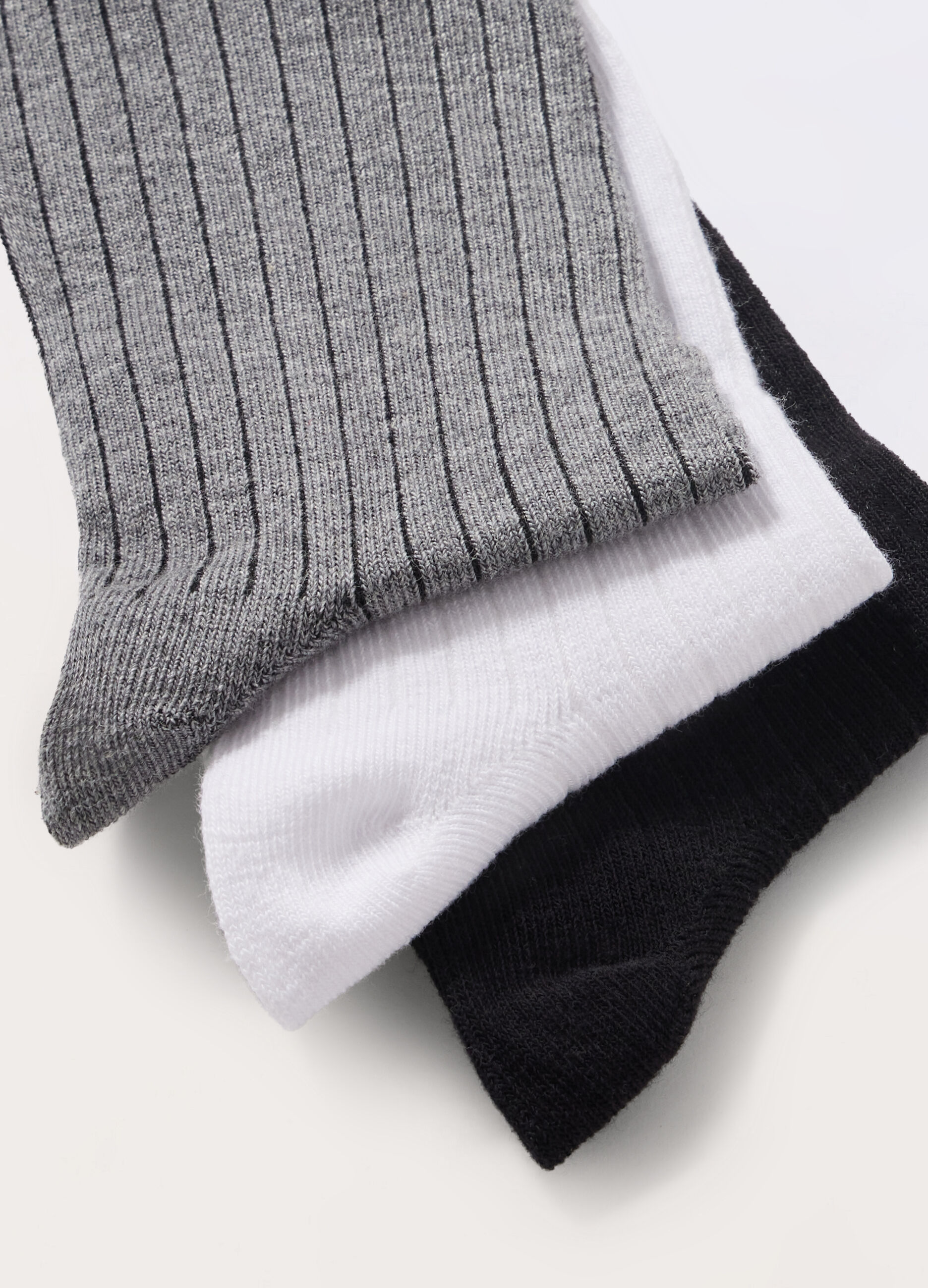 Pack 3 calze corte in misto cotone donna_1
