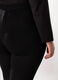 Pantaloni in tessuto stretch donna curvy_2