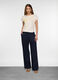 Pantaloni in popeline di puro cotone donna_0