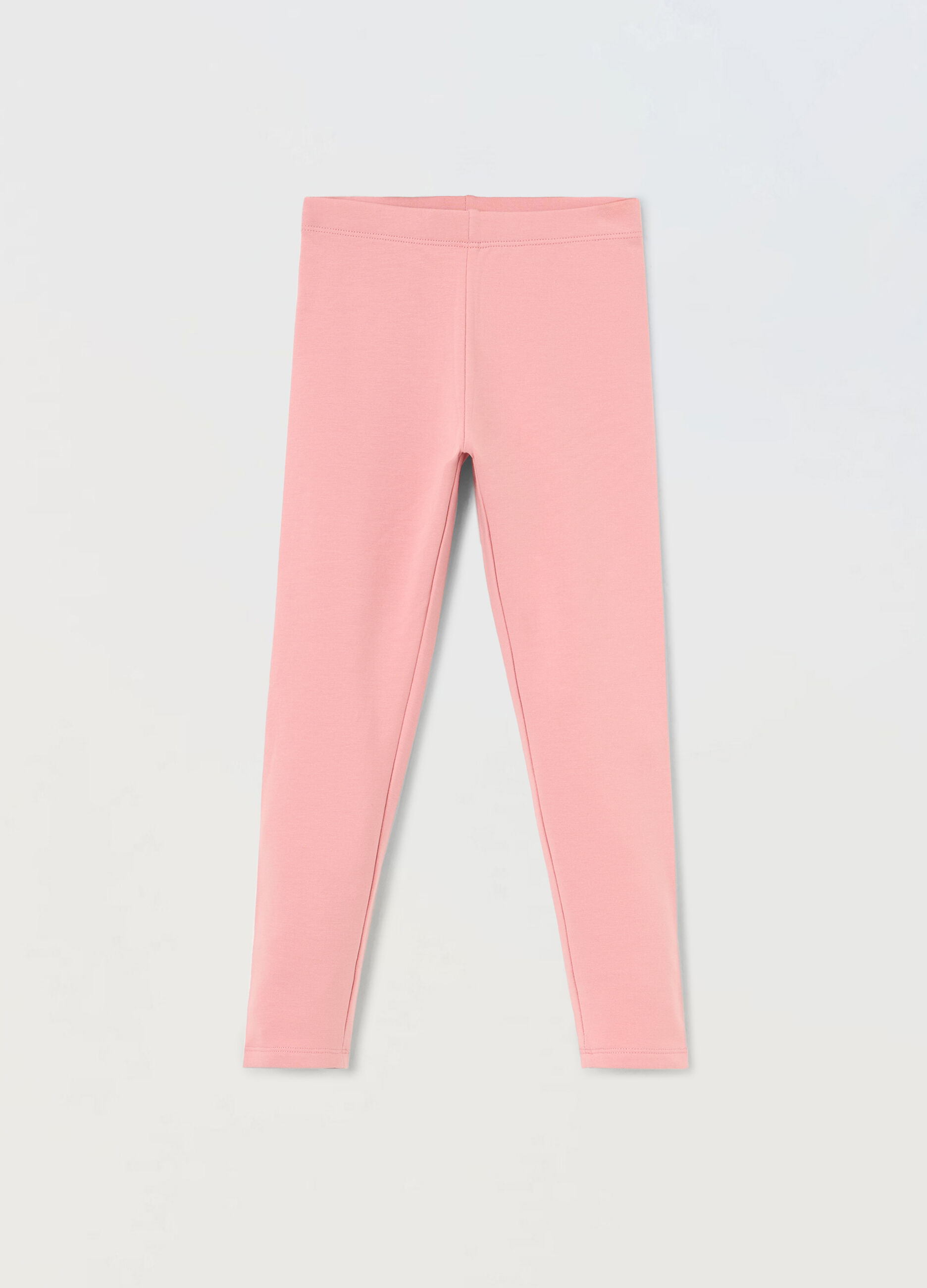 Leggings in french terry bambina_0