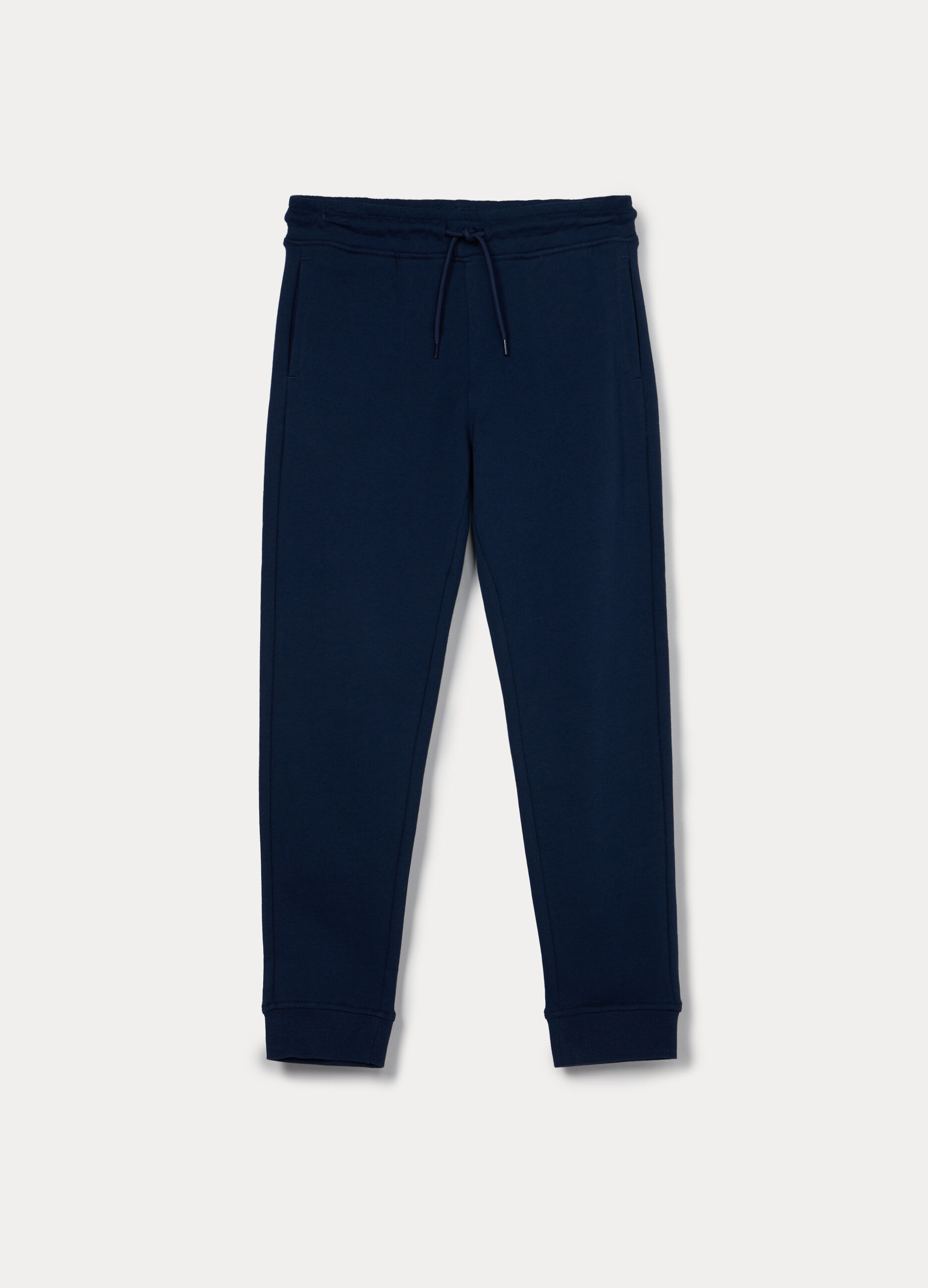 Jogger in french terry di puro cotone ragazzo_0