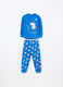 Set pigiama lungo Peppa Pig in interlock di puro cotone neonato_0