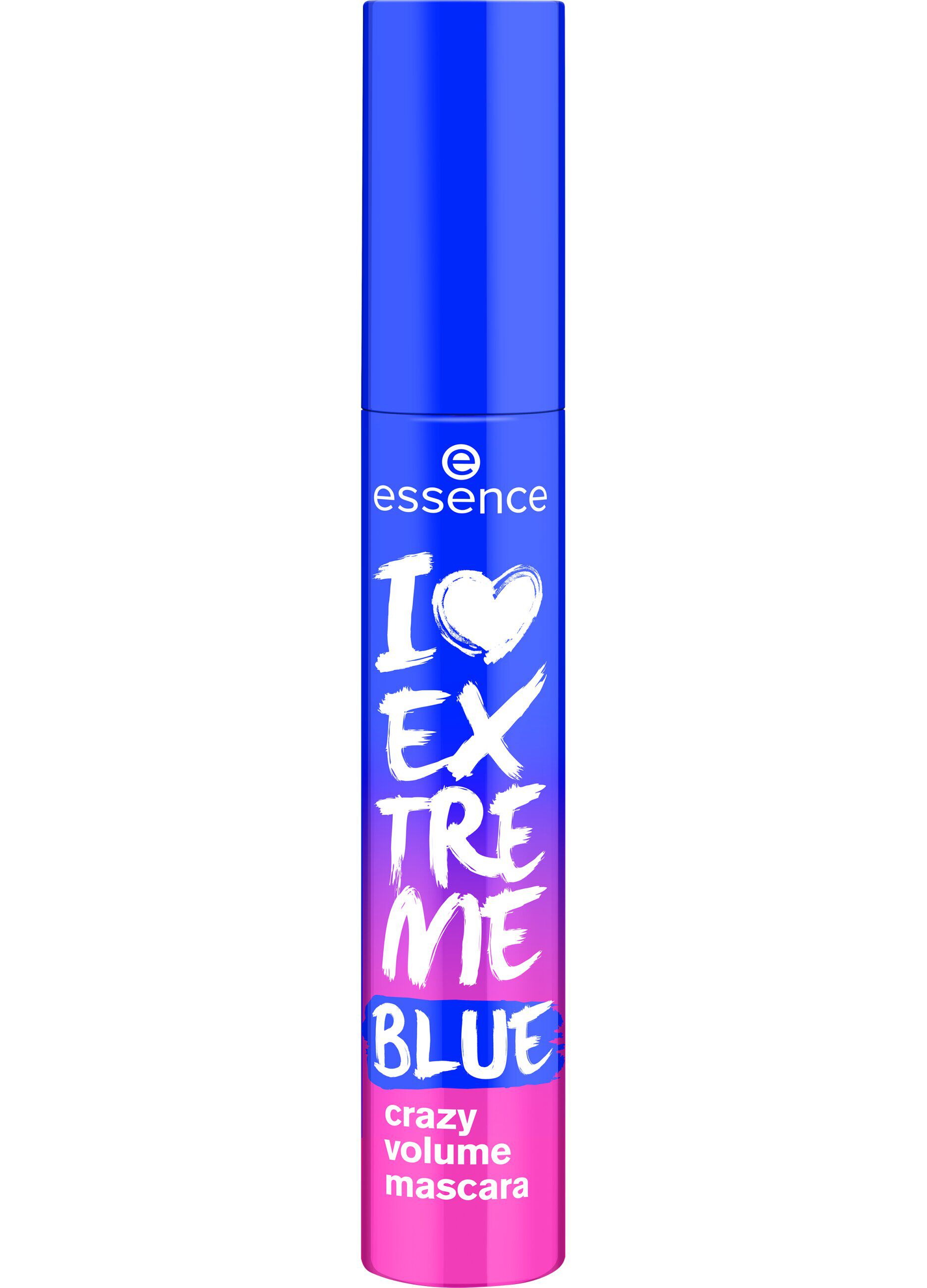 Essence I LOVE EXTREME BLUE crazy volume mascara_0