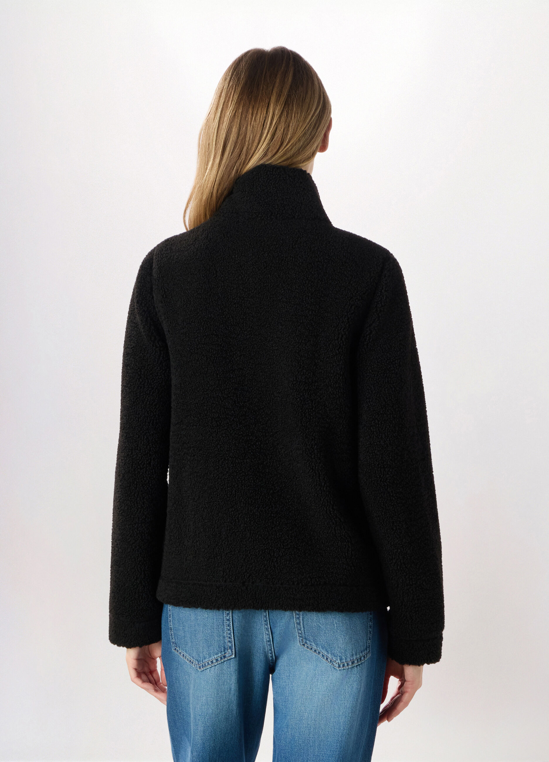 Felpa in coral fleece donna_1