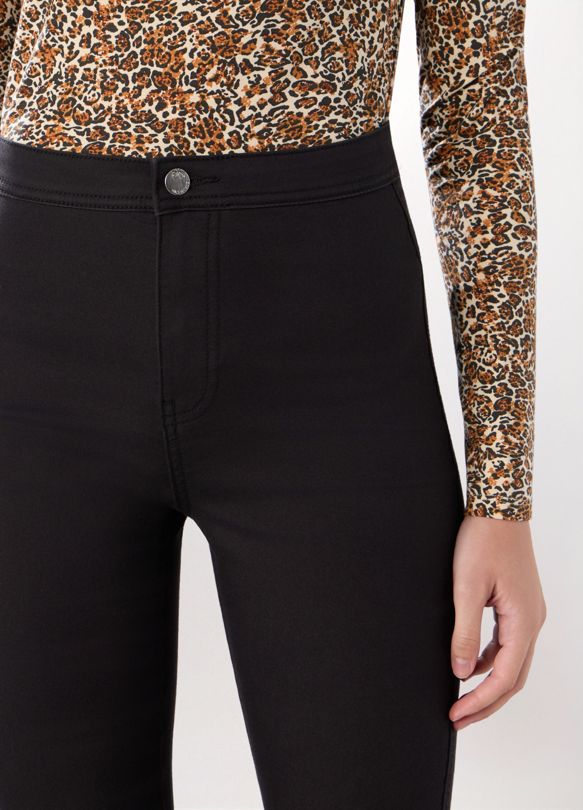 Treggings in cotone stretch donna_2