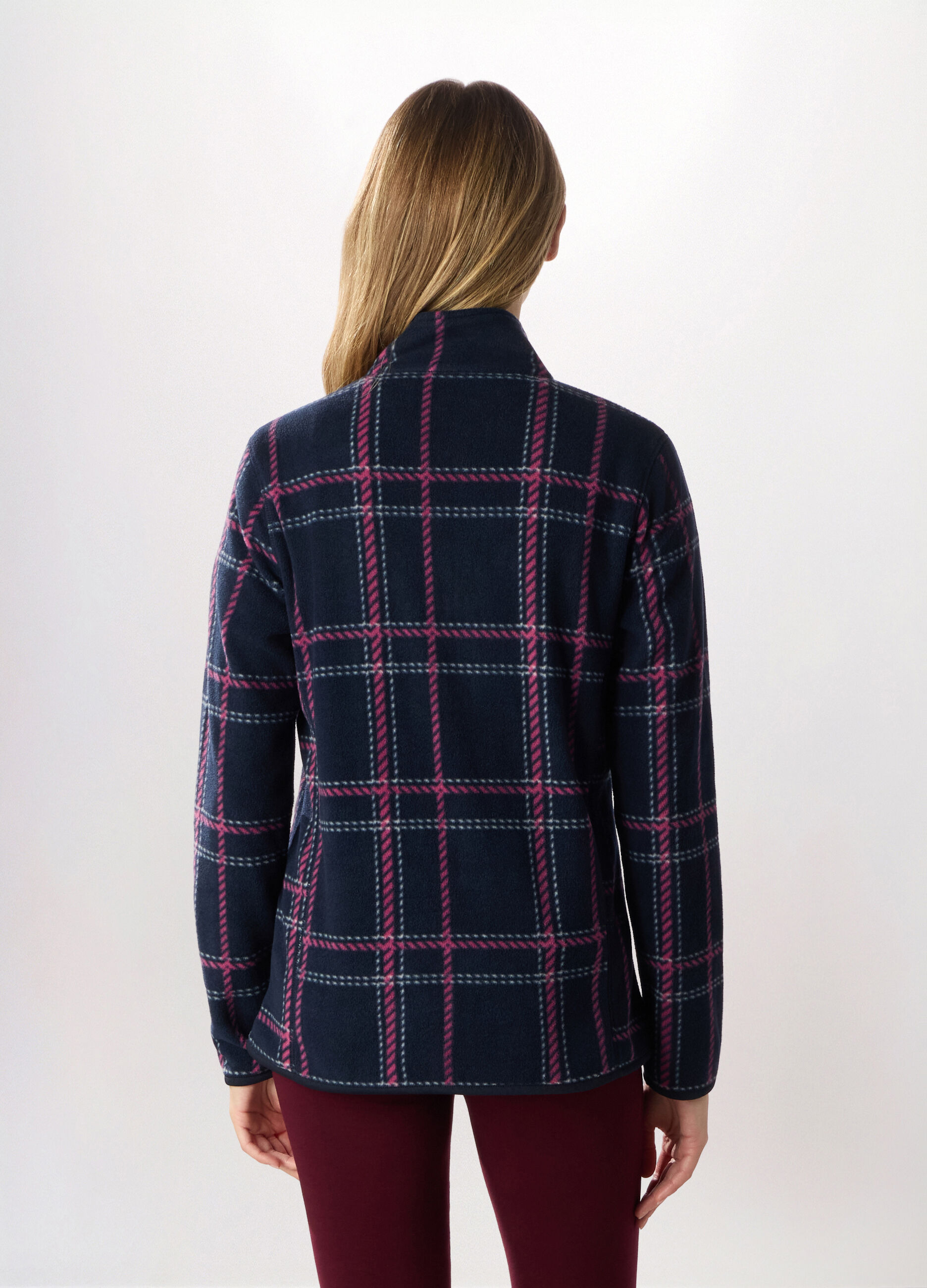Felpa full zip in pile donna Holistic fitness_1